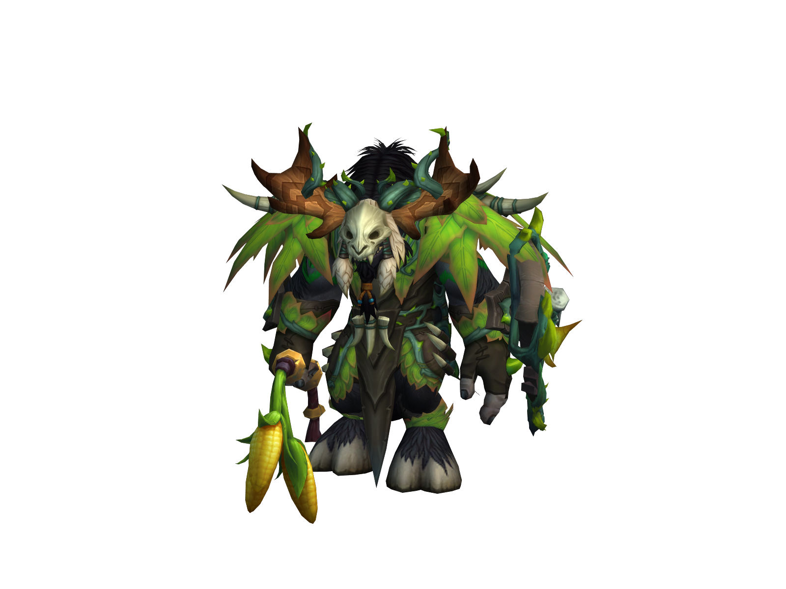 Hillgard 3D character render