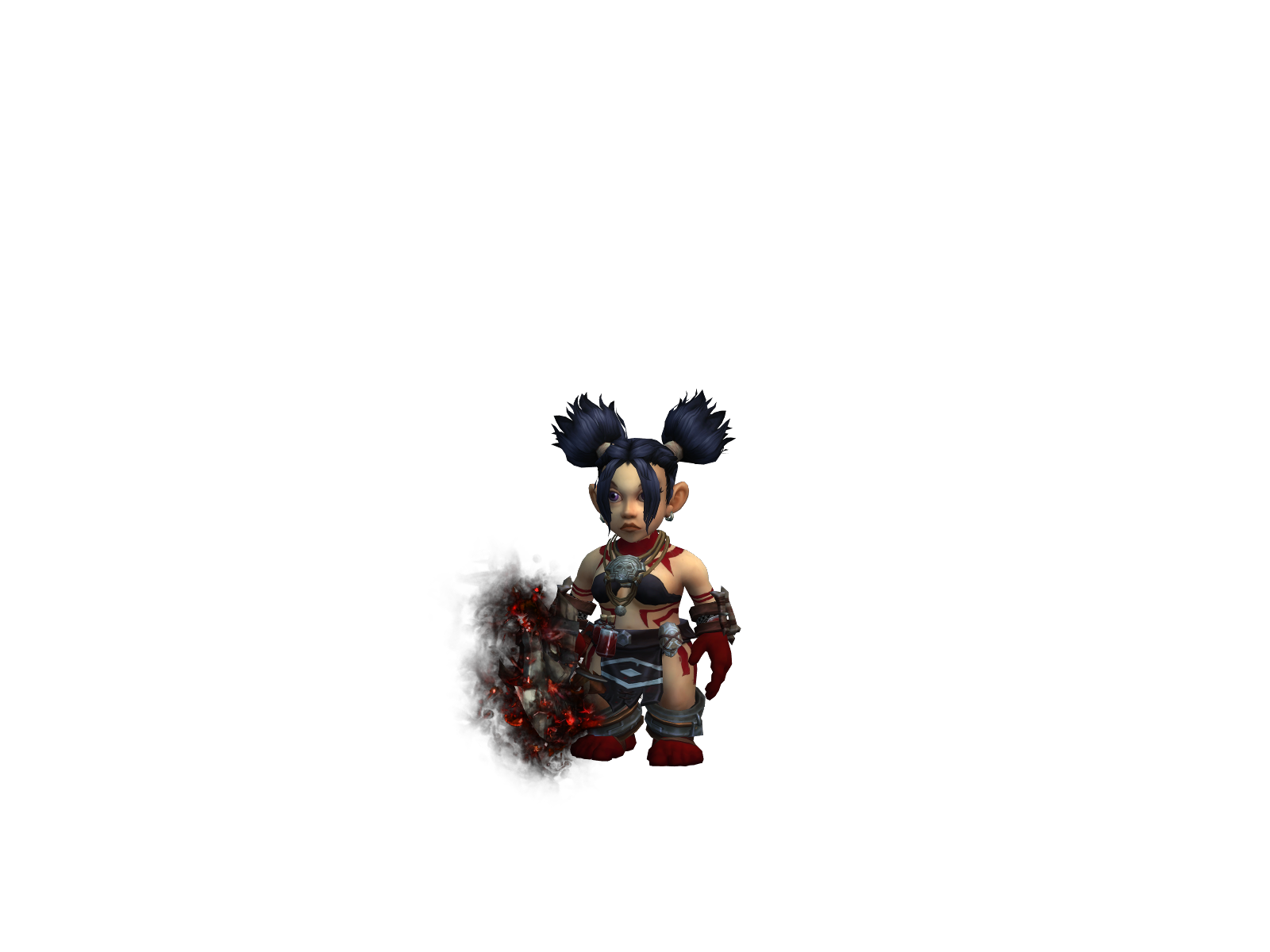Roshu 3D character render
