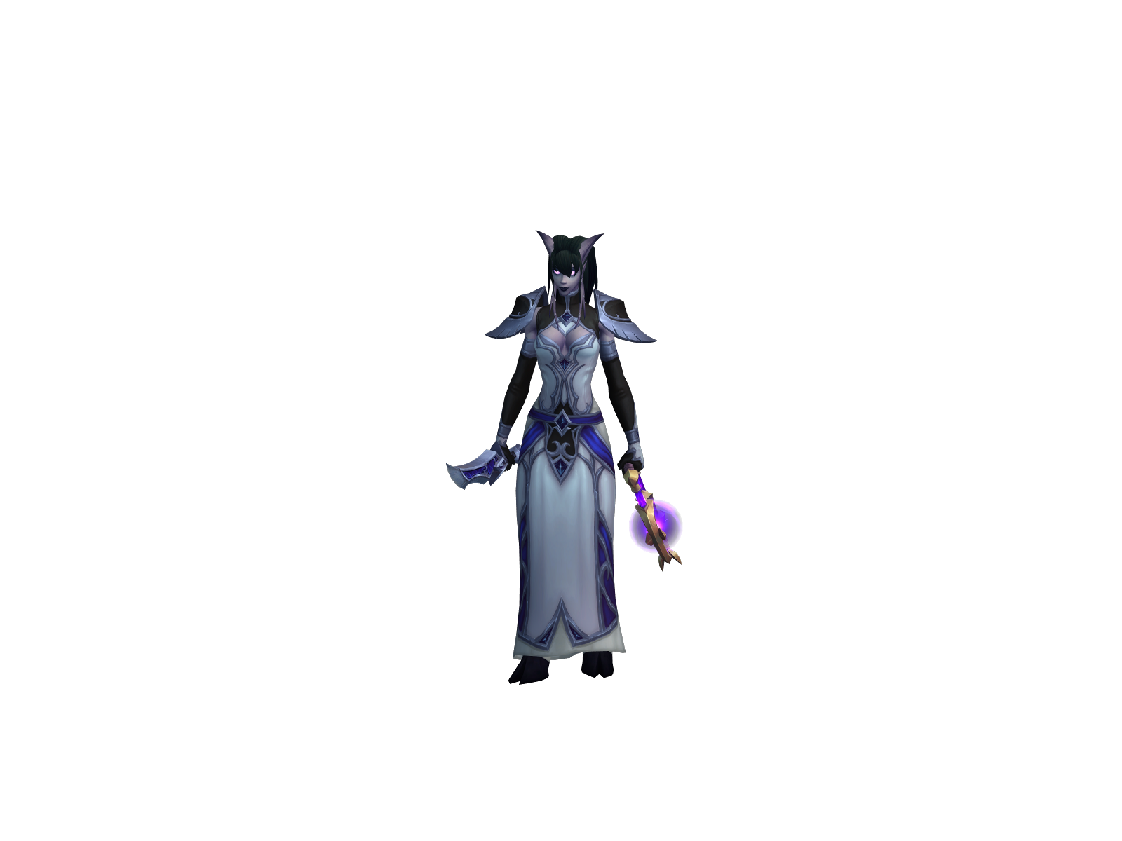 nicolet 3D character render