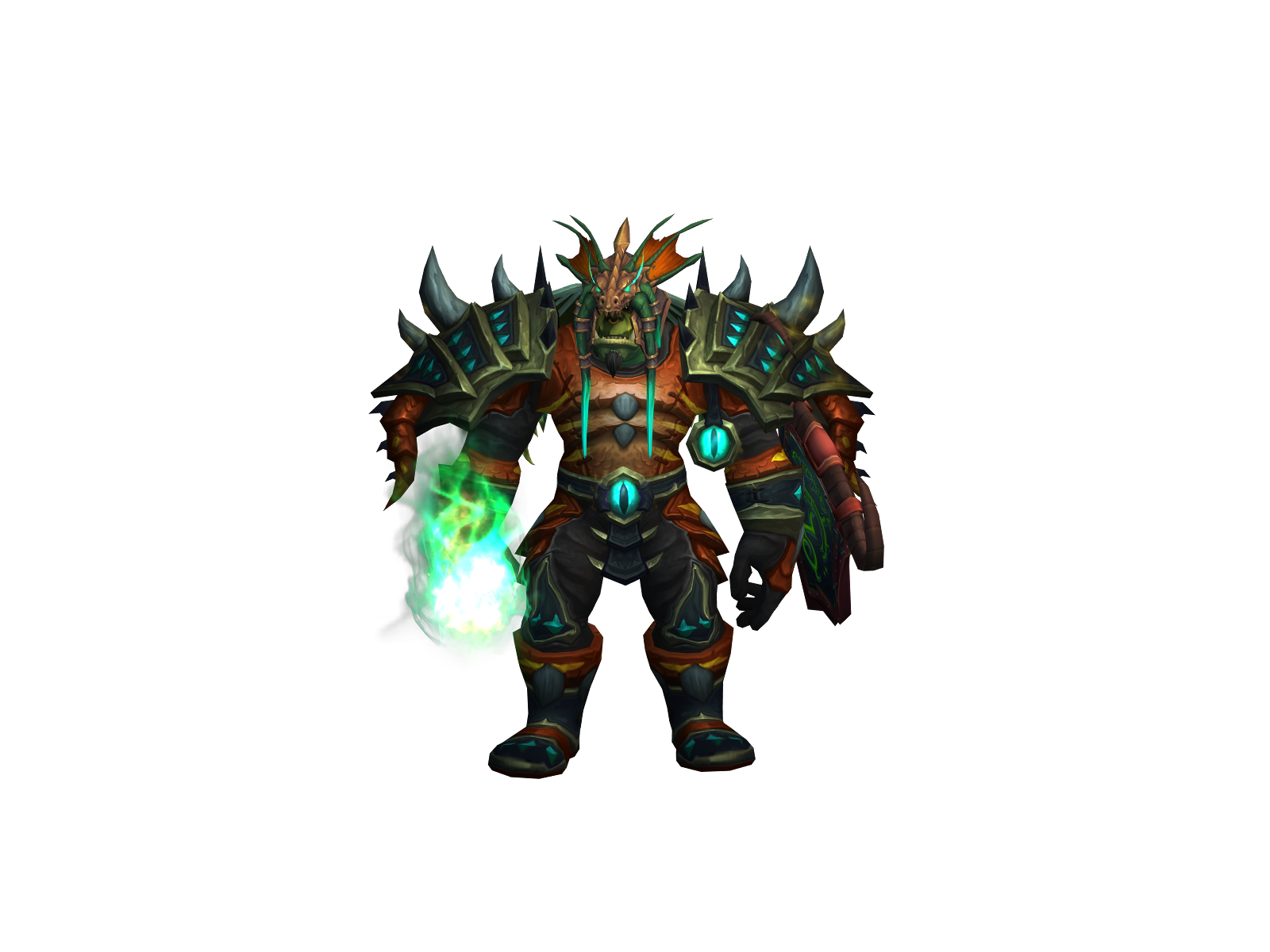 Drekbear 3D character render