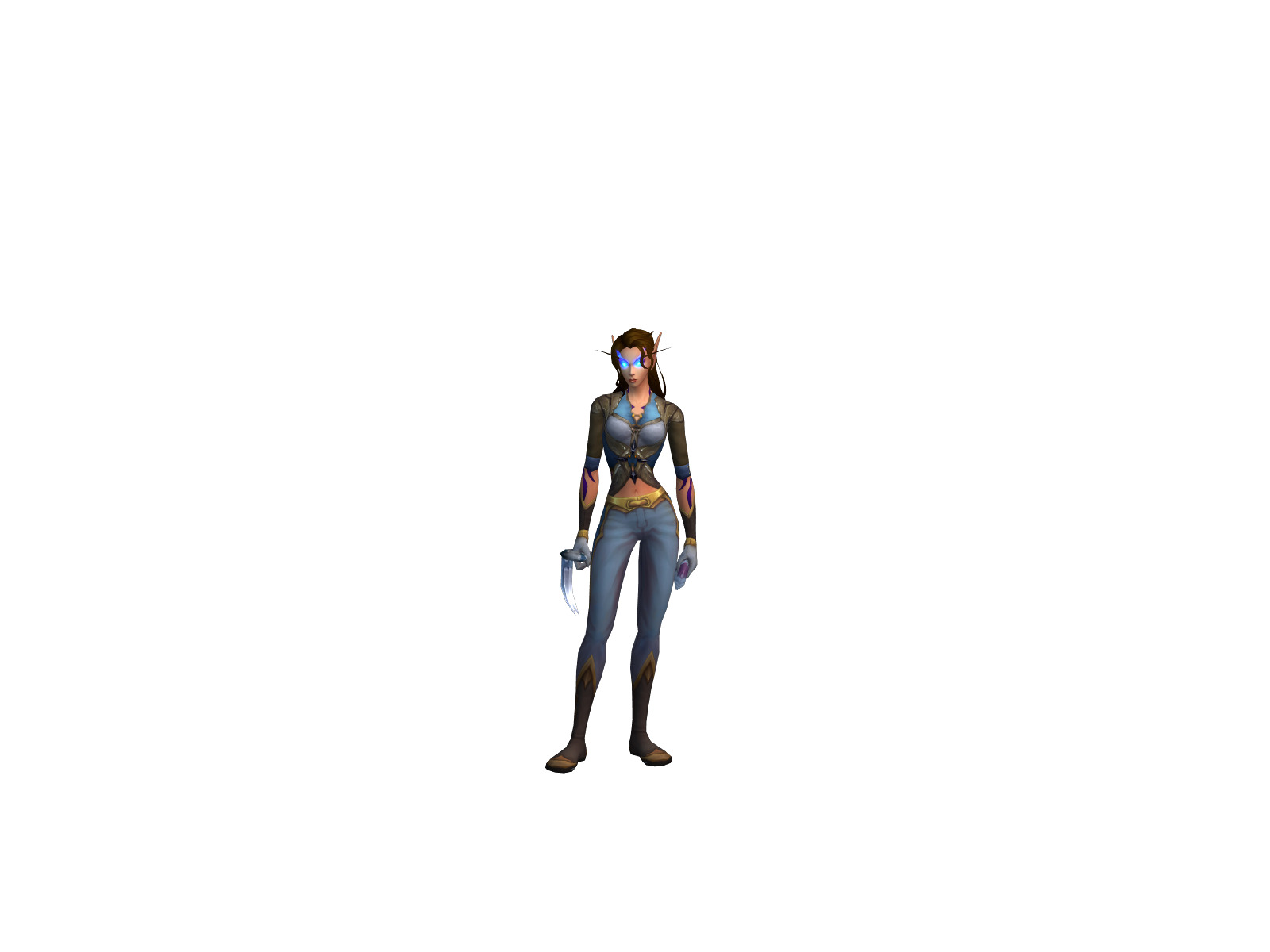 eire 3D character render