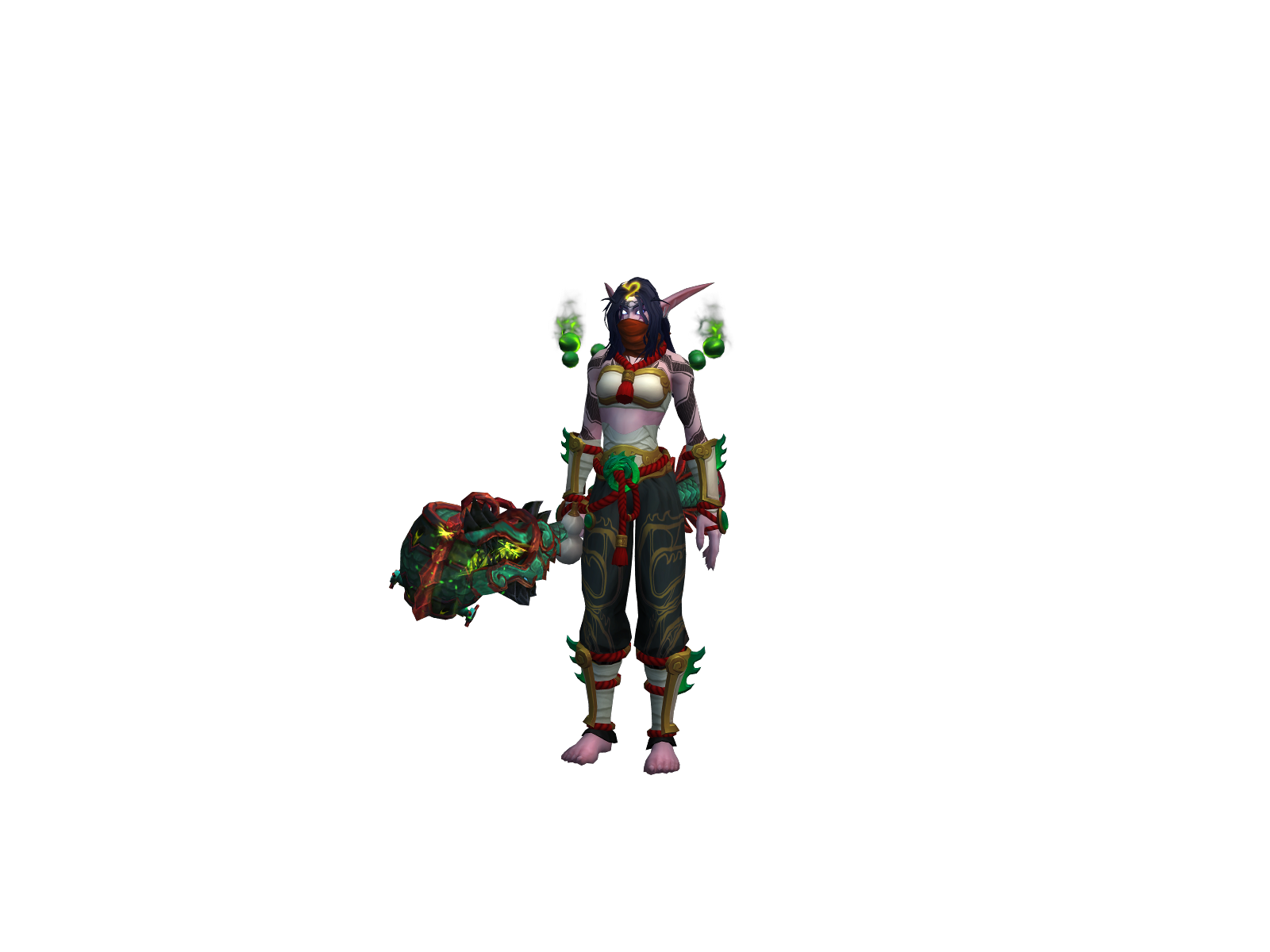 Exili 3D character render