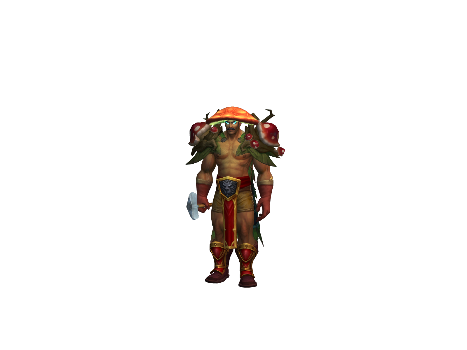Teddead 3D character render
