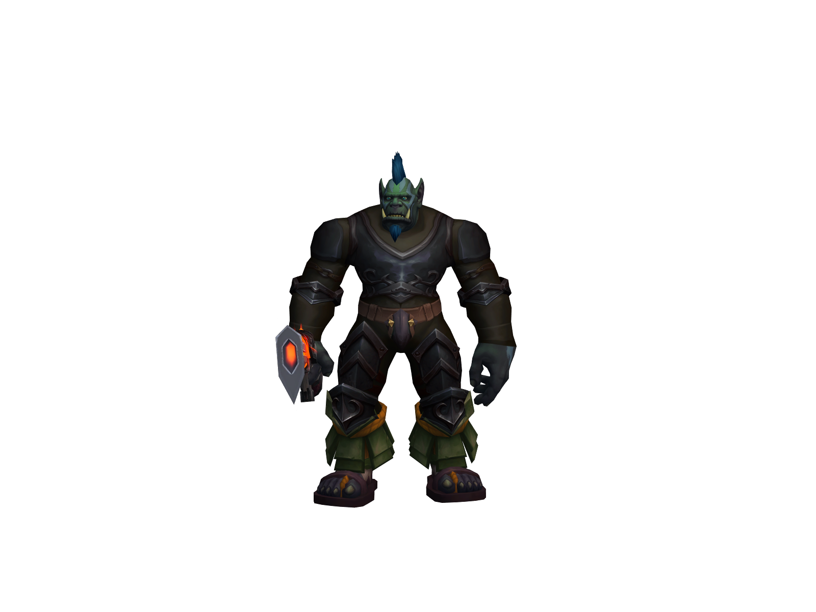 Kirky 3D character render