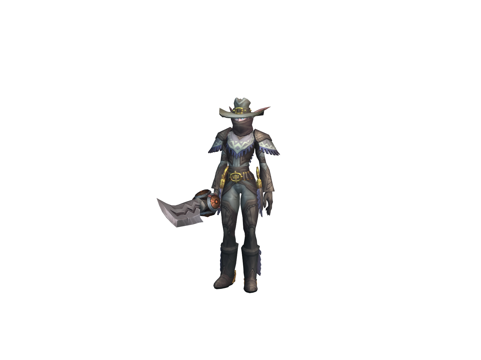 Zaratras 3D character render