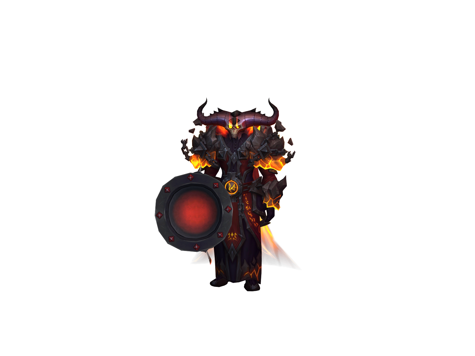 Curselight 3D character render