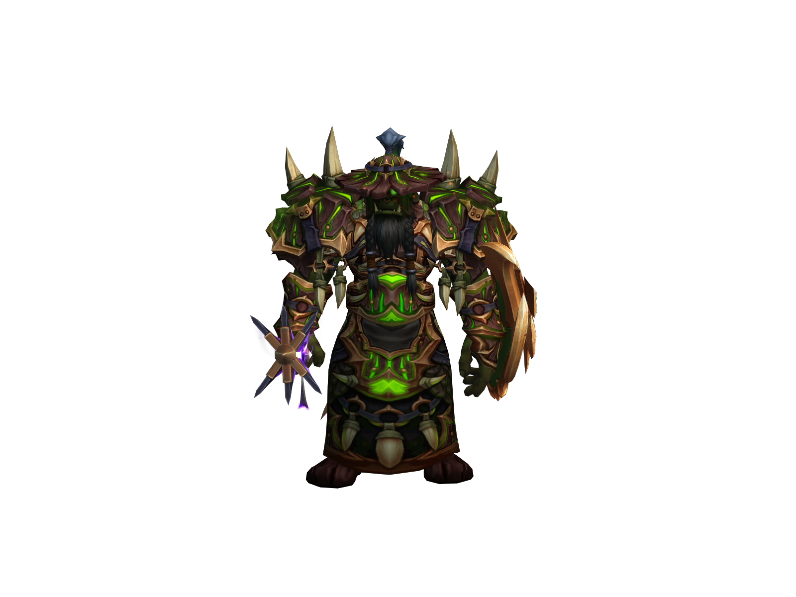 Wellboy 3D character render