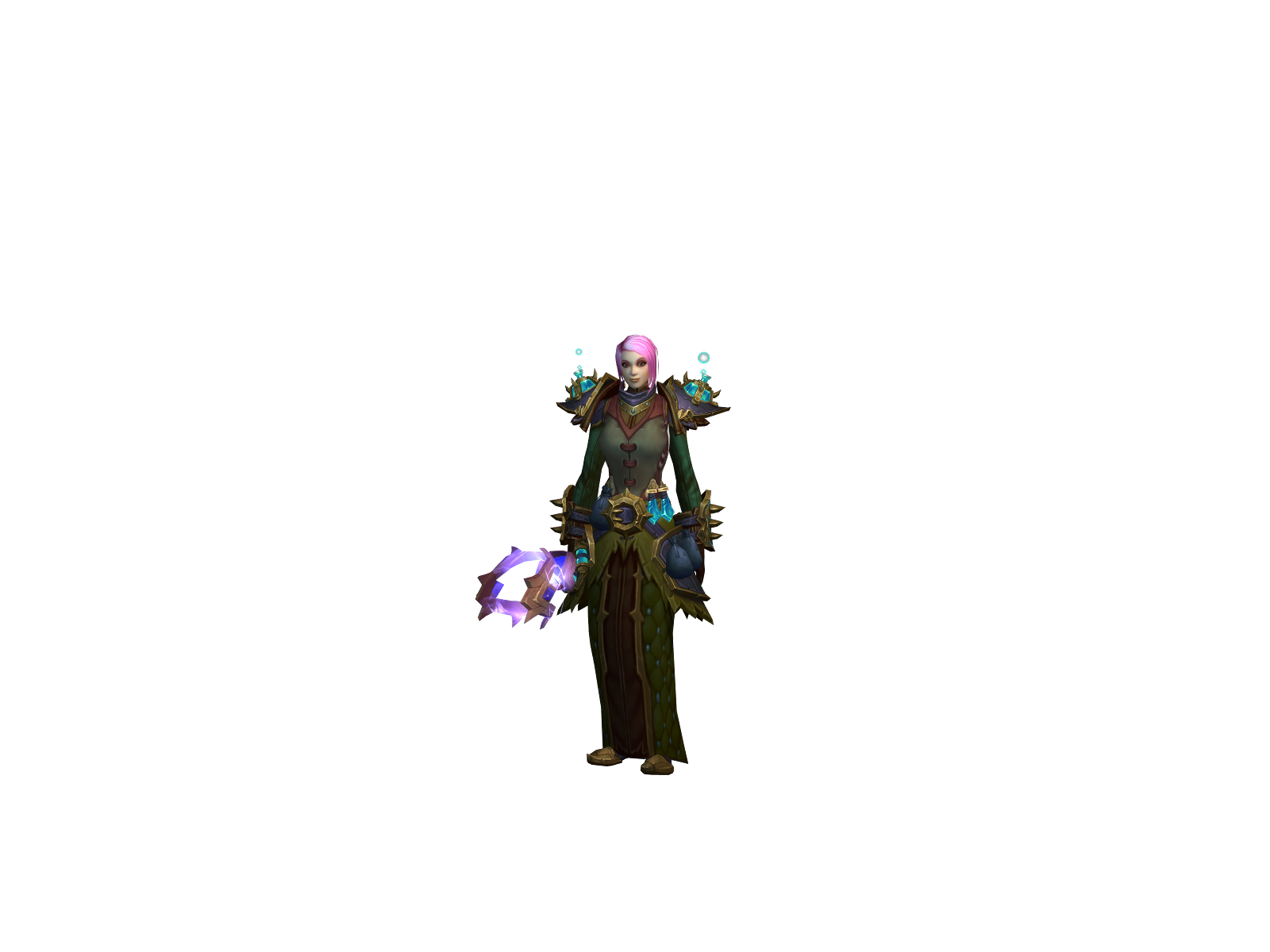 Anara 3D character render
