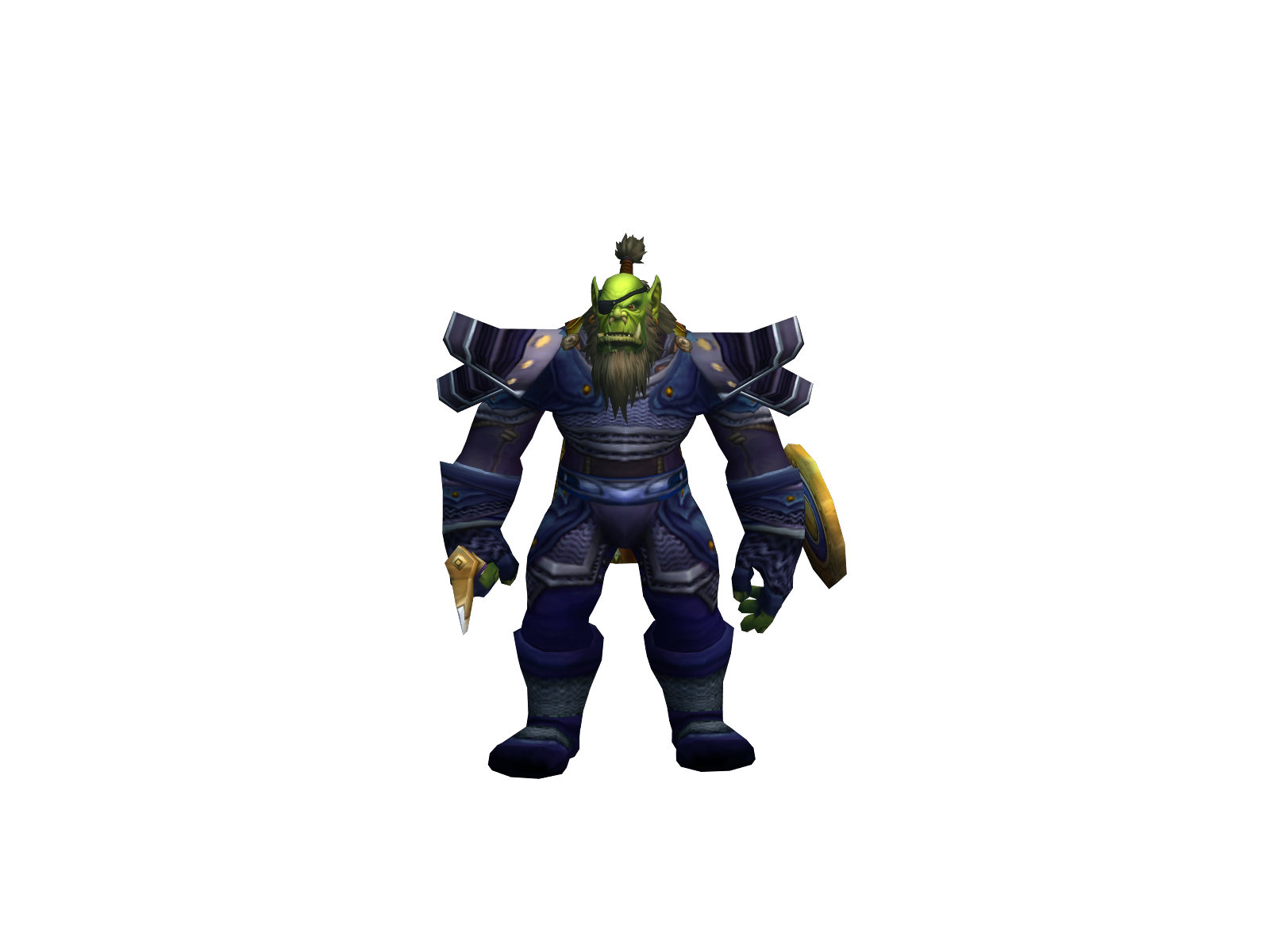 Fraldur 3D character render