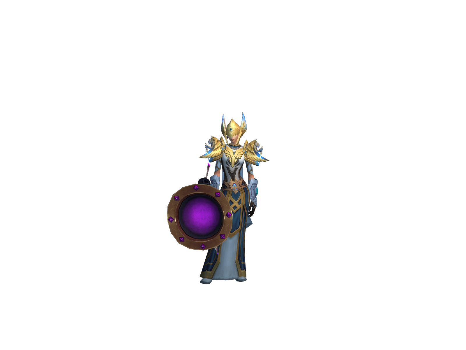 Veselka 3D character render