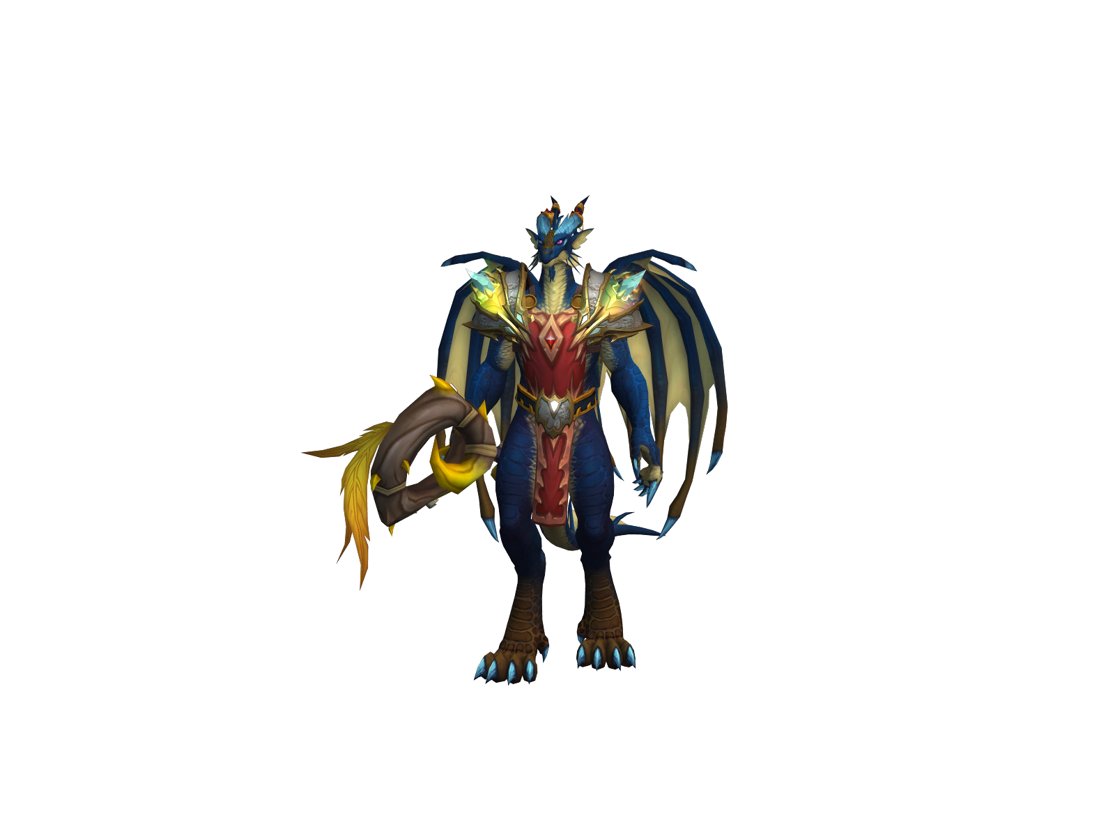 Dragonheart 3D character render