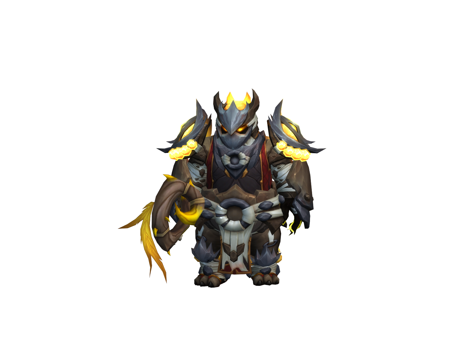 Monkyponky 3D character render