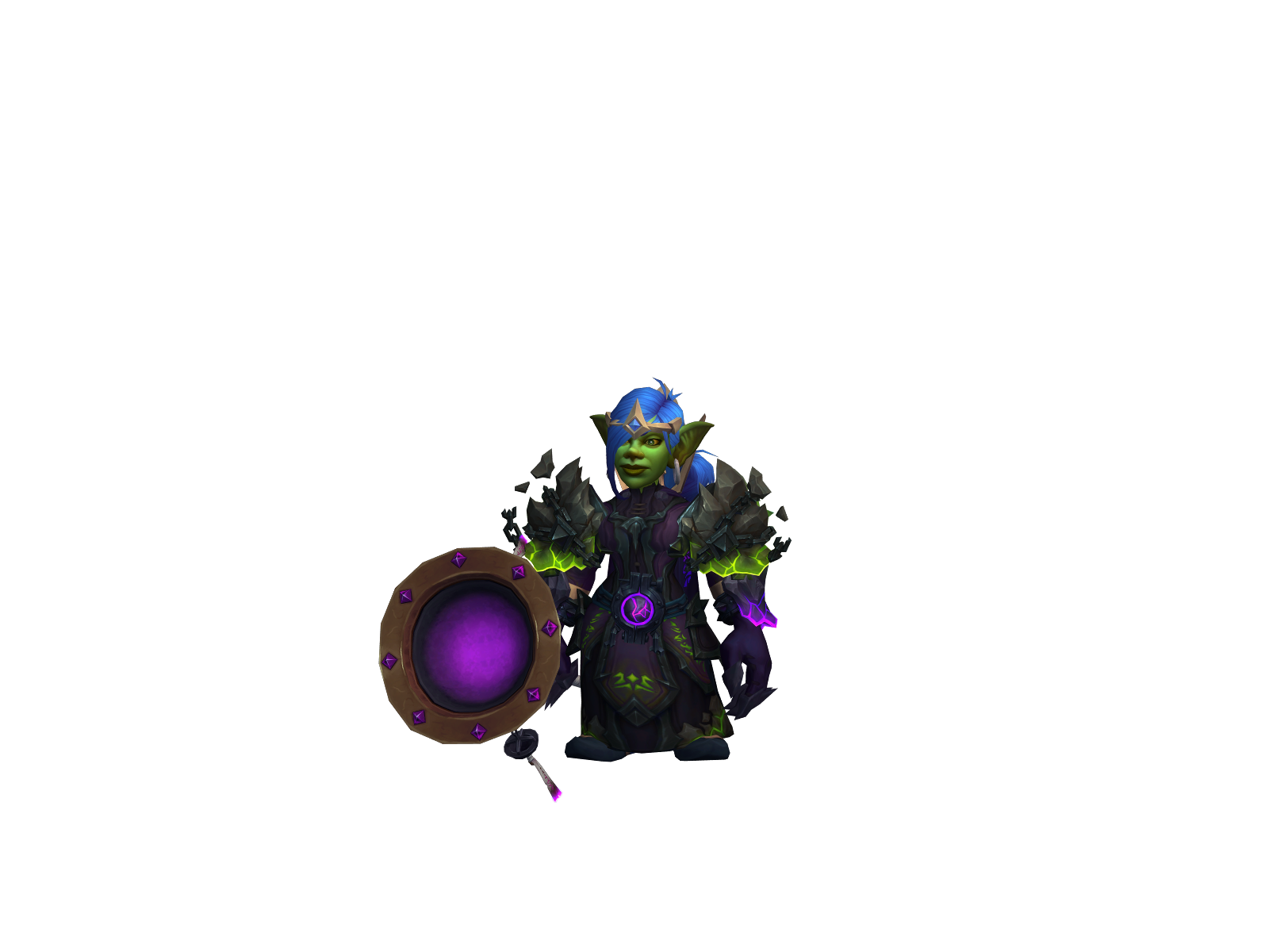 Hissialch 3D character render