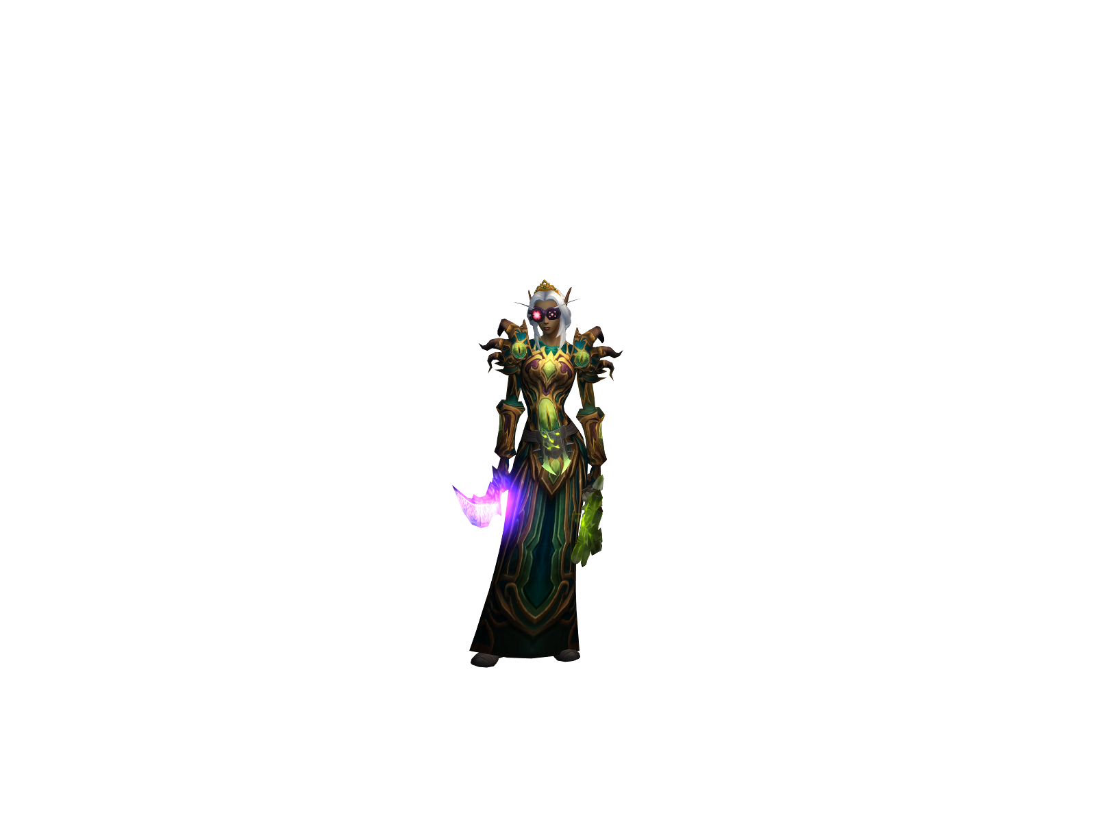 Hokas 3D character render
