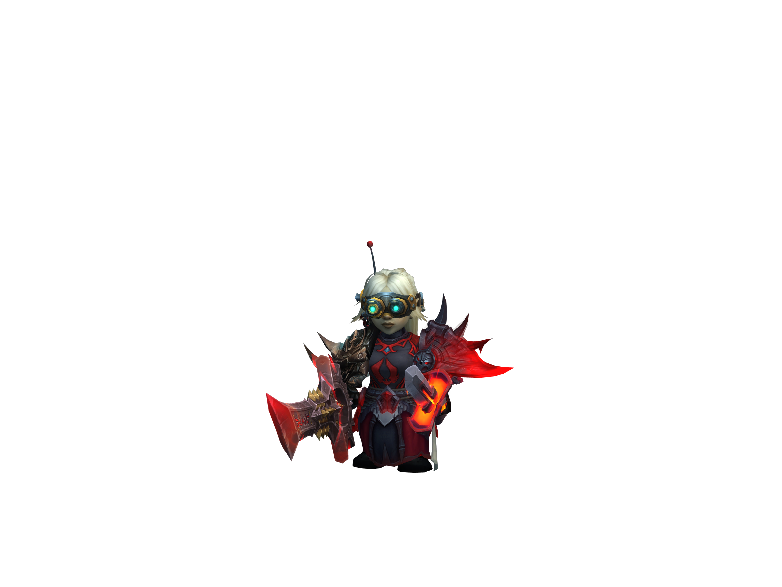 Dtts 3D character render