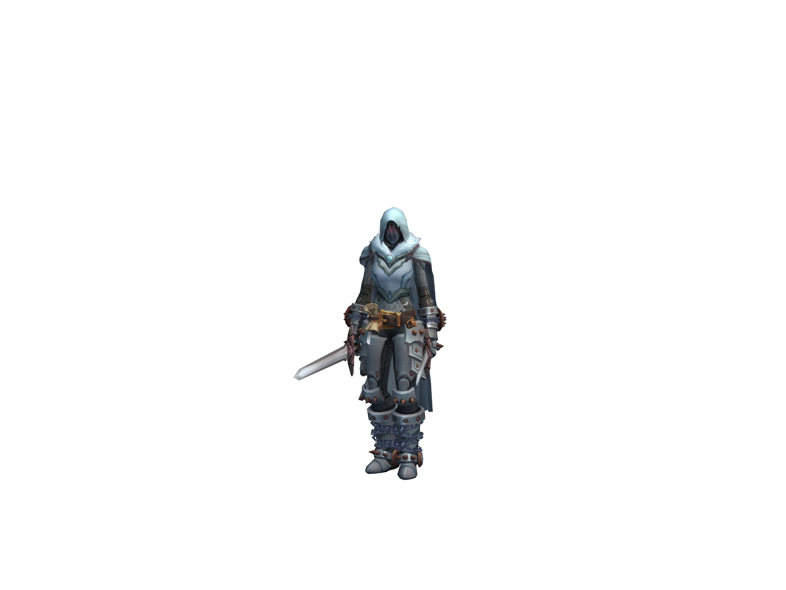 Macnuggat 3D character render