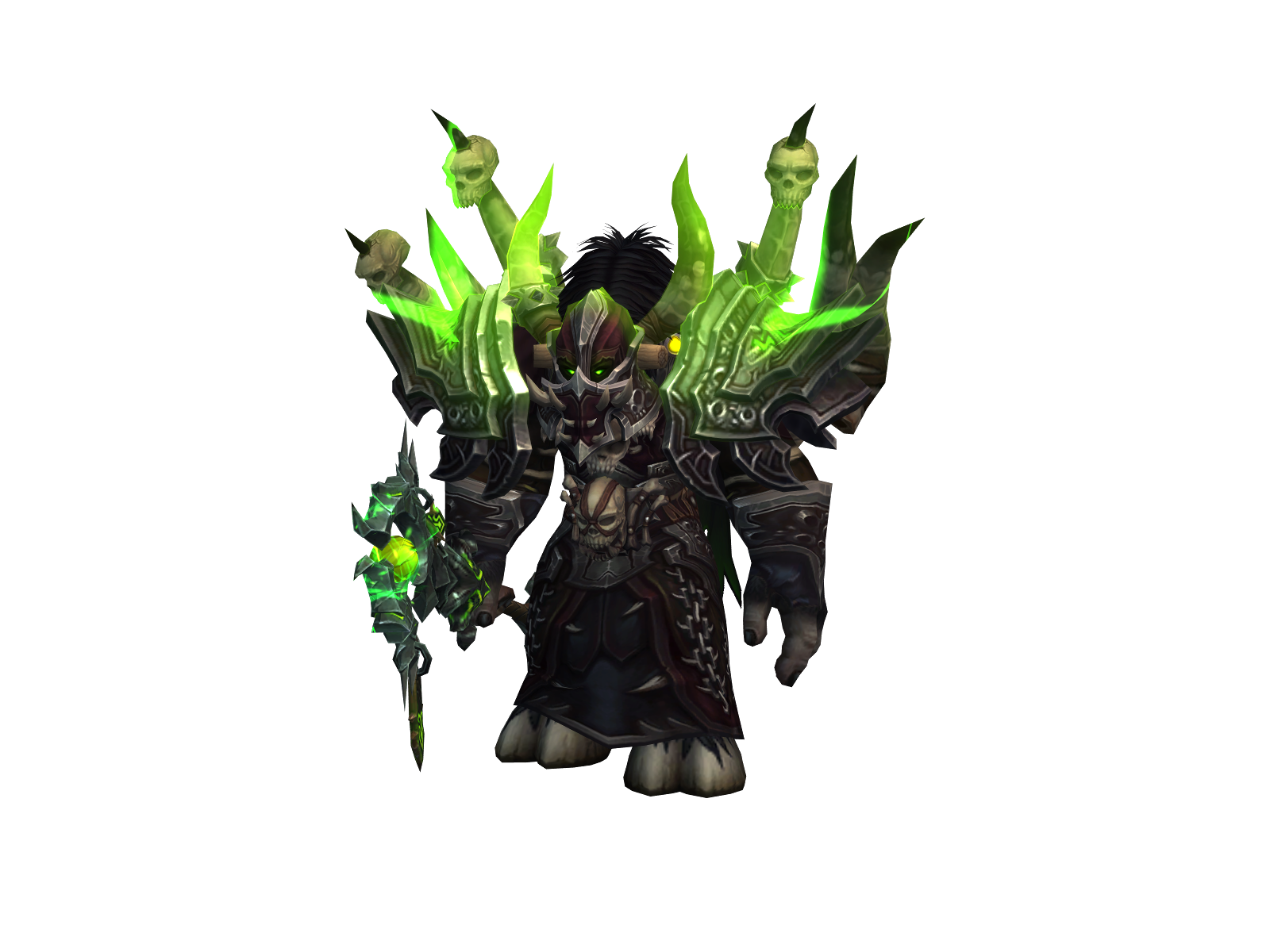 Netherdrakke 3D character render