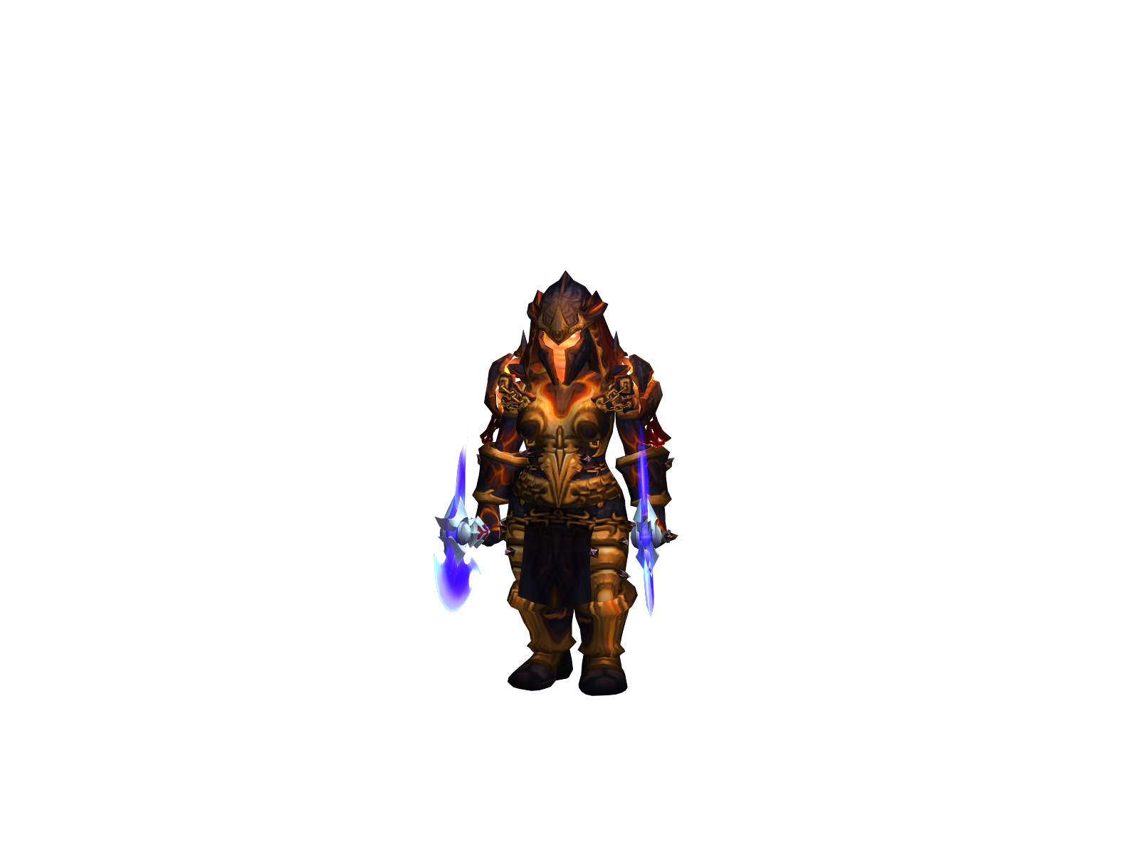 Riding 3D character render