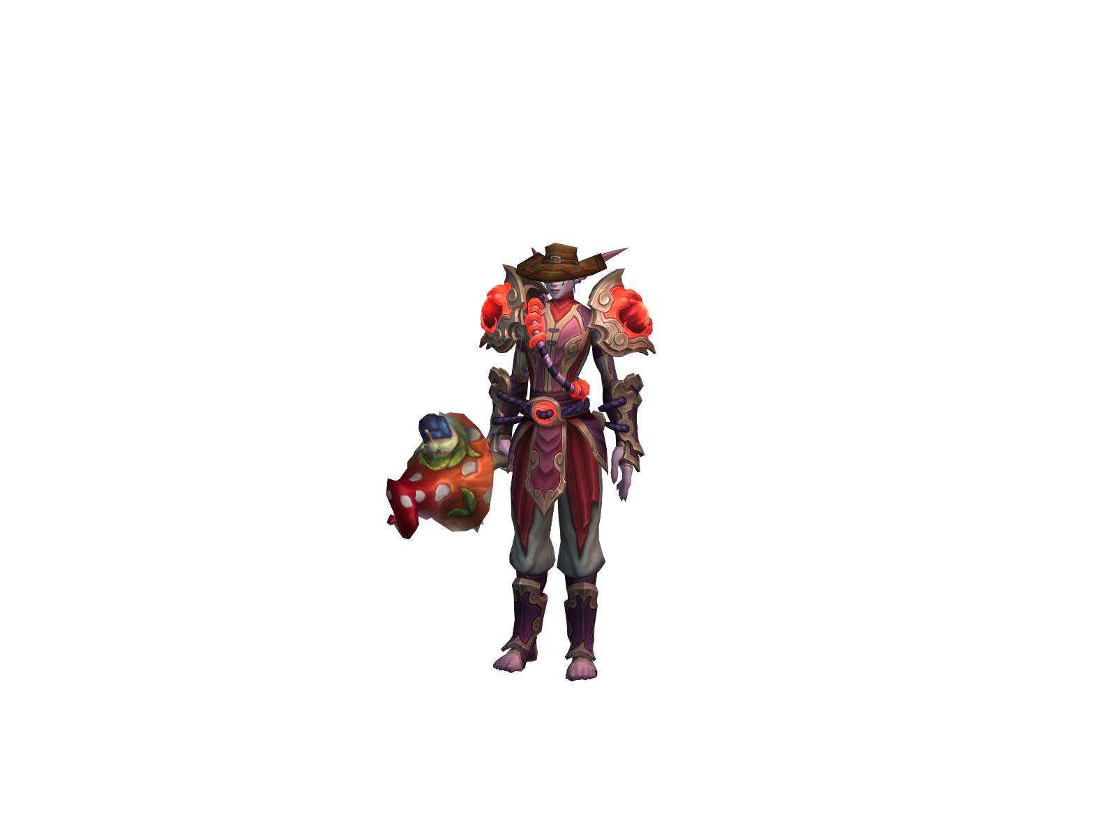 Legpunch 3D character render