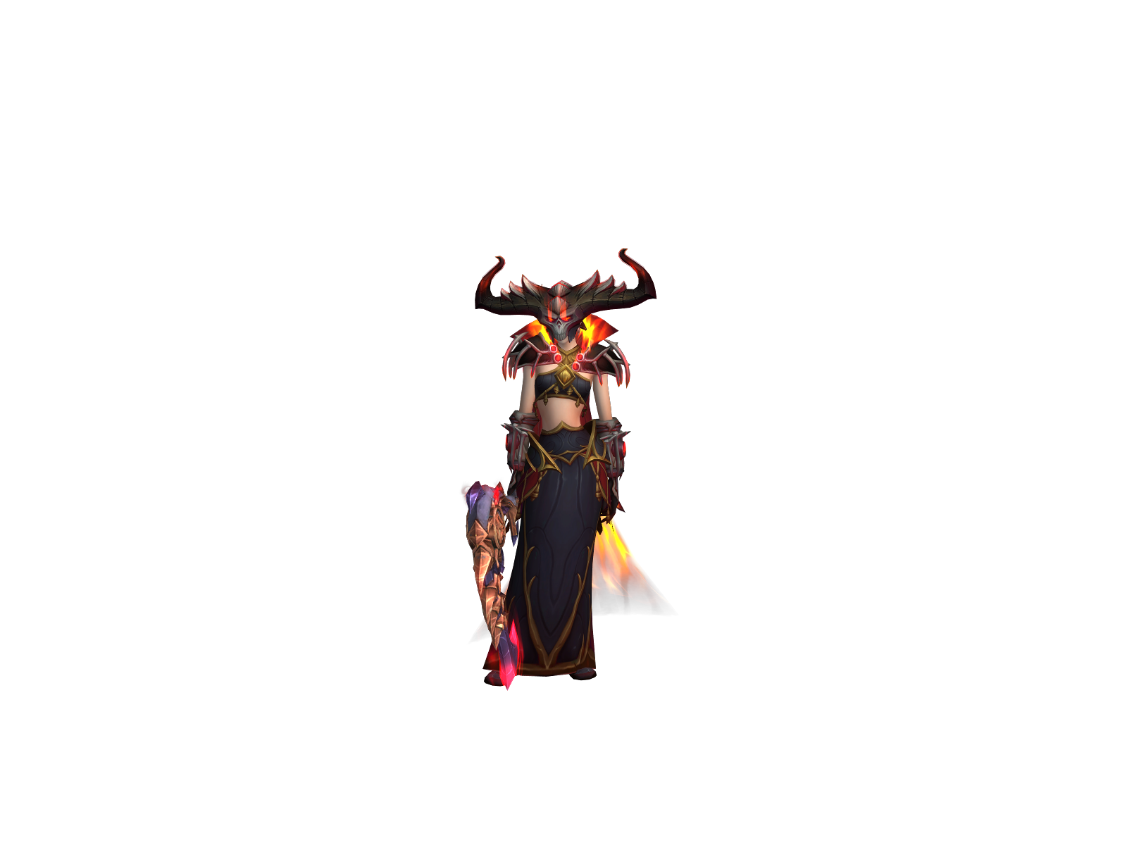 Destrmona 3D character render