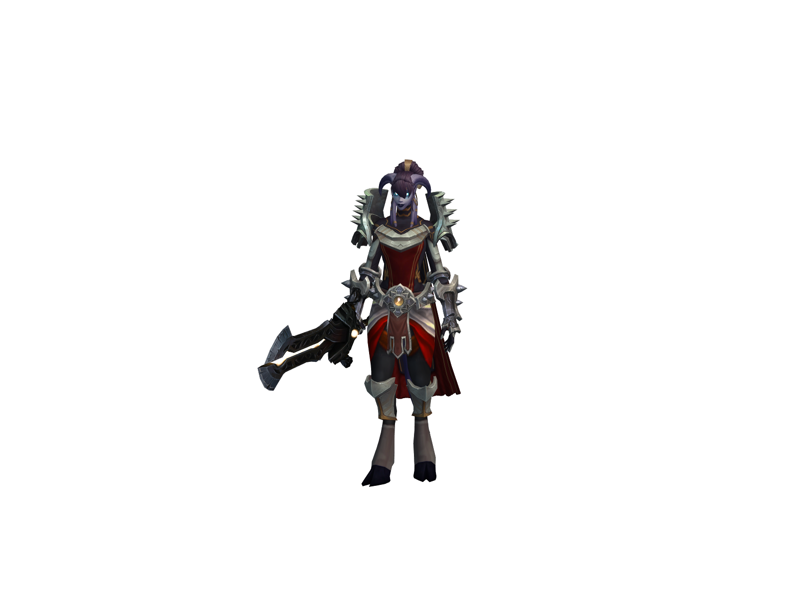 Séphiria 3D character render