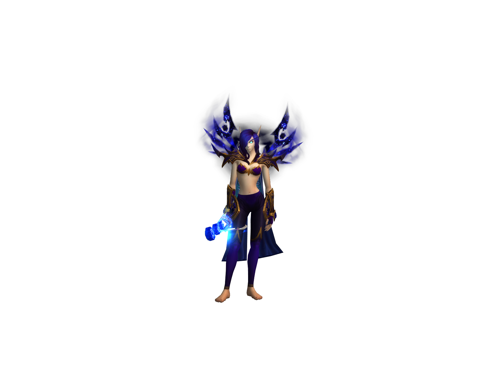 Selissa 3D character render