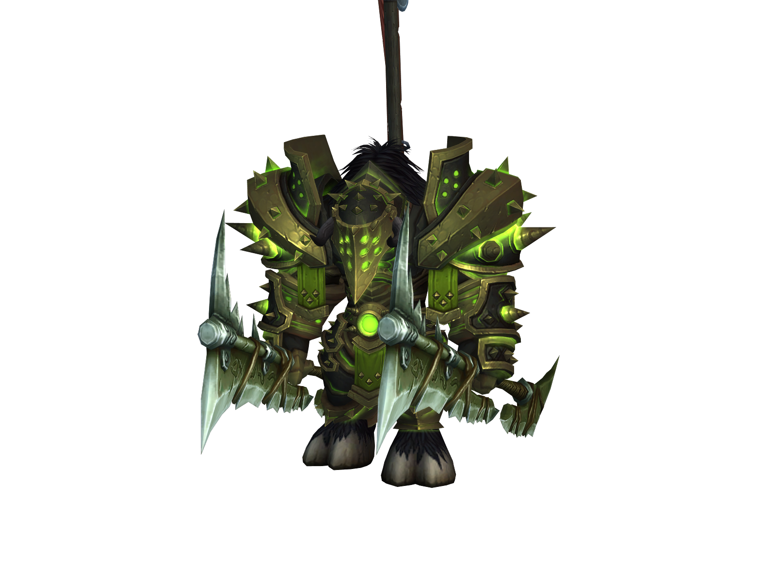 Fläske 3D character render