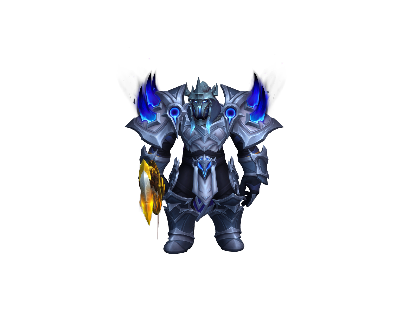 Frustrated 3D character render