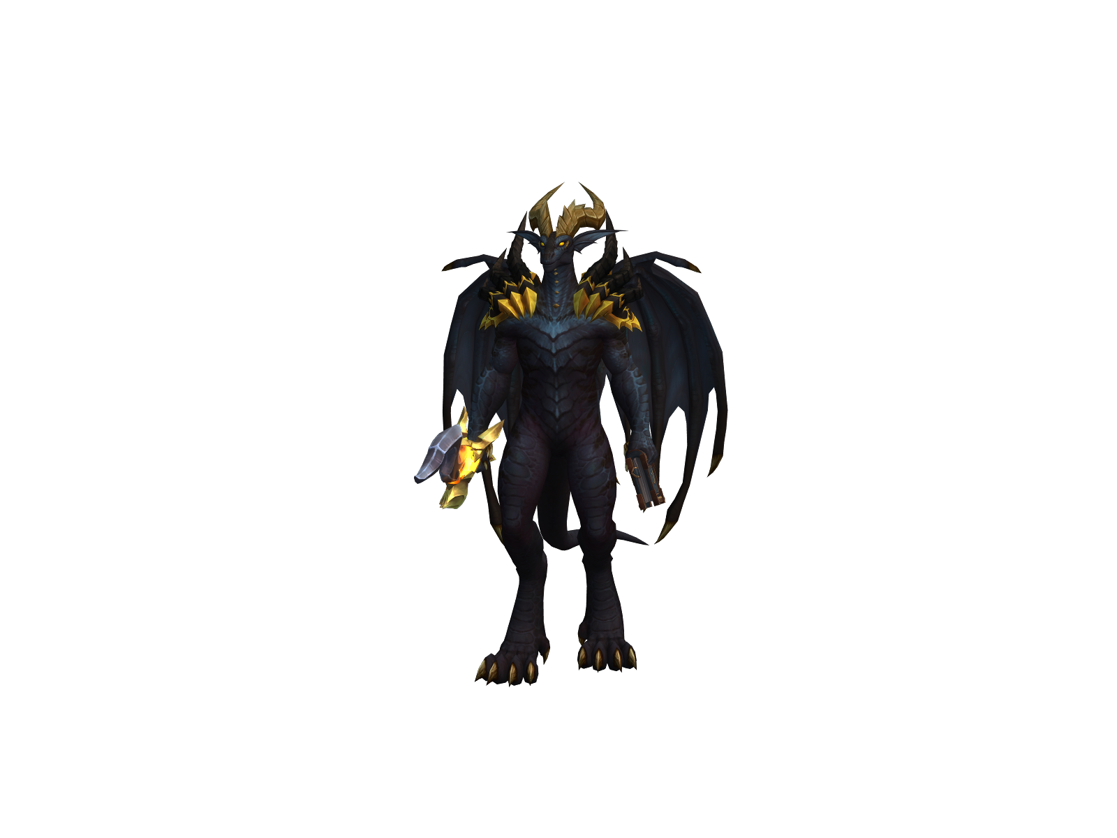 Obsidrath 3D character render