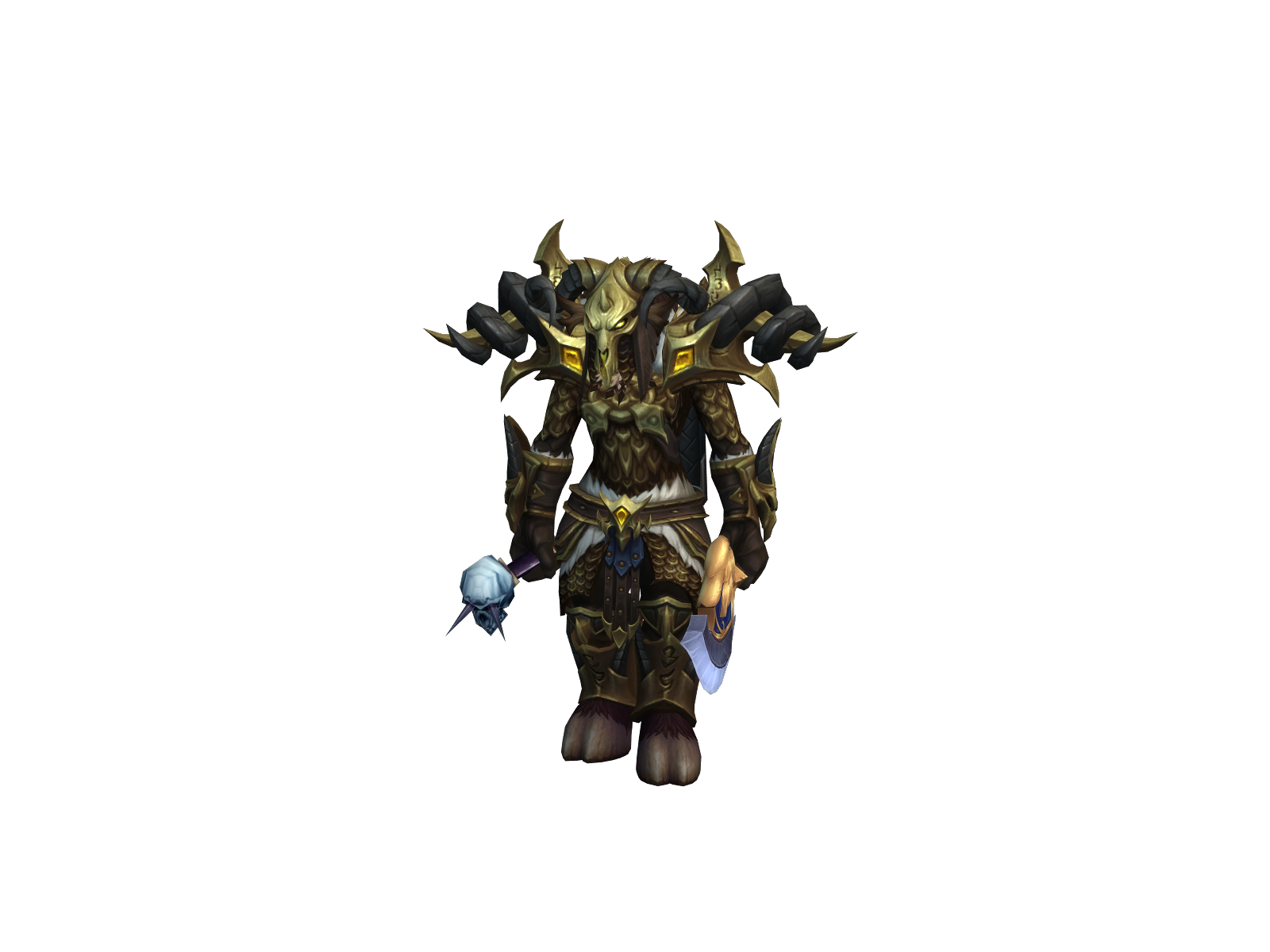 Diablous 3D character render