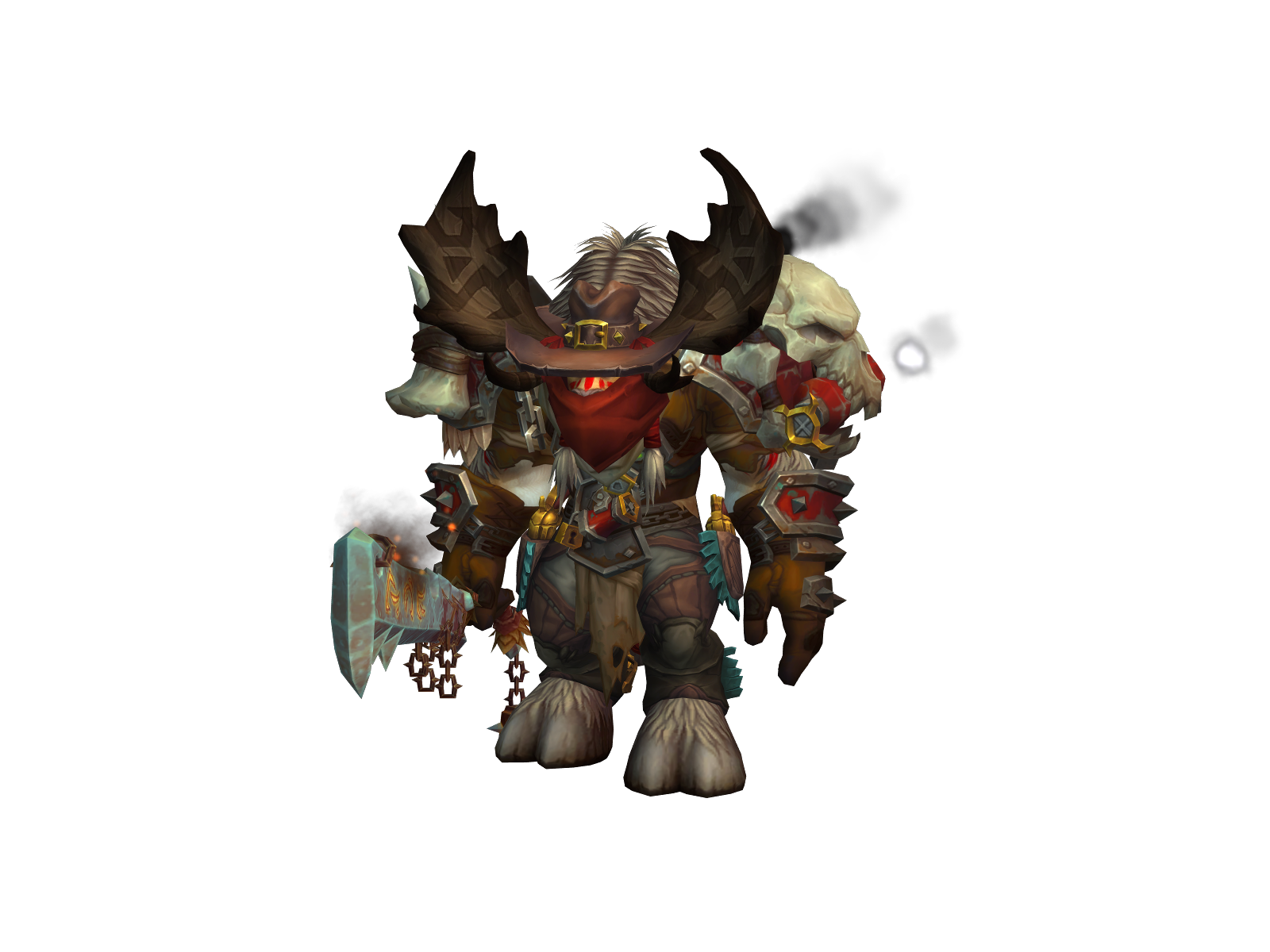Rezzar 3D character render