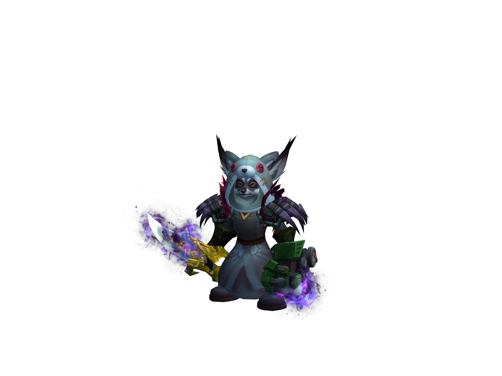 Fakemink 3D character render