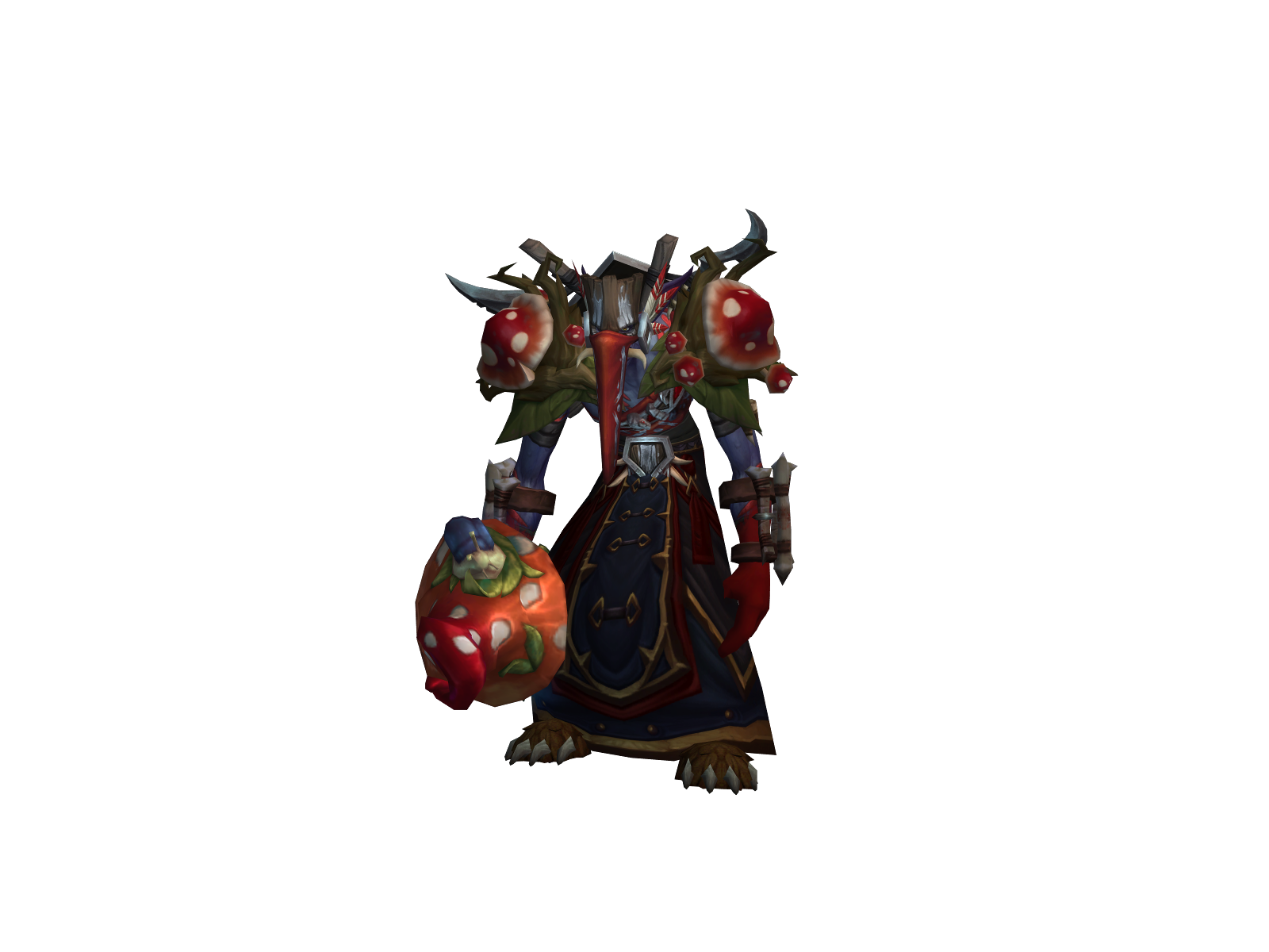 Hankatten 3D character render