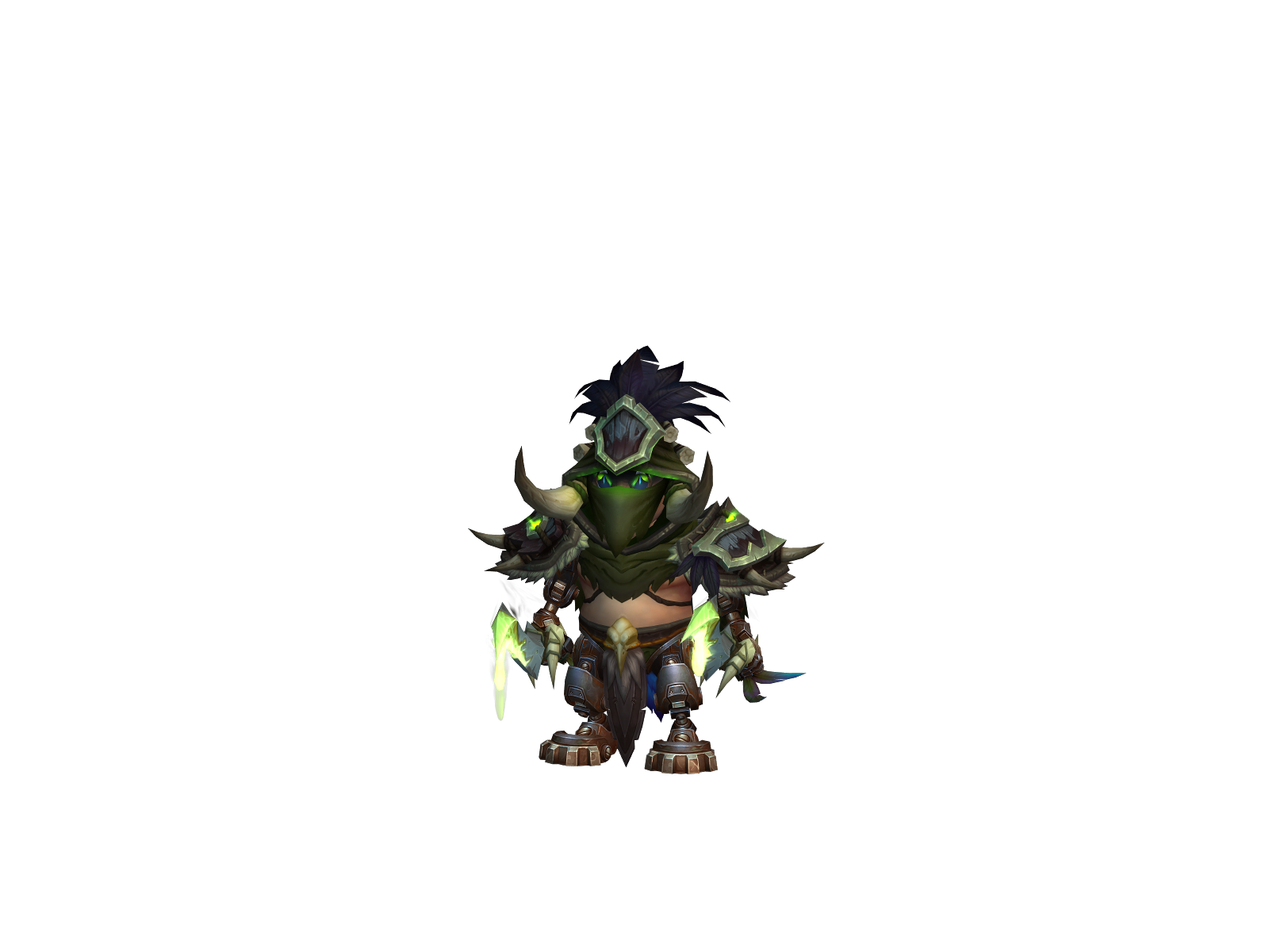 Takeron 3D character render