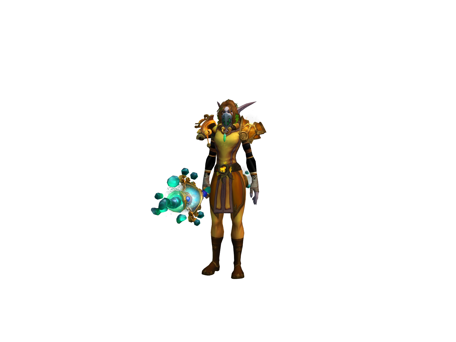 Silentshattr 3D character render