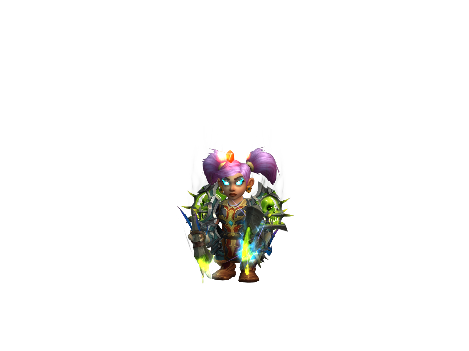 Toast 3D character render