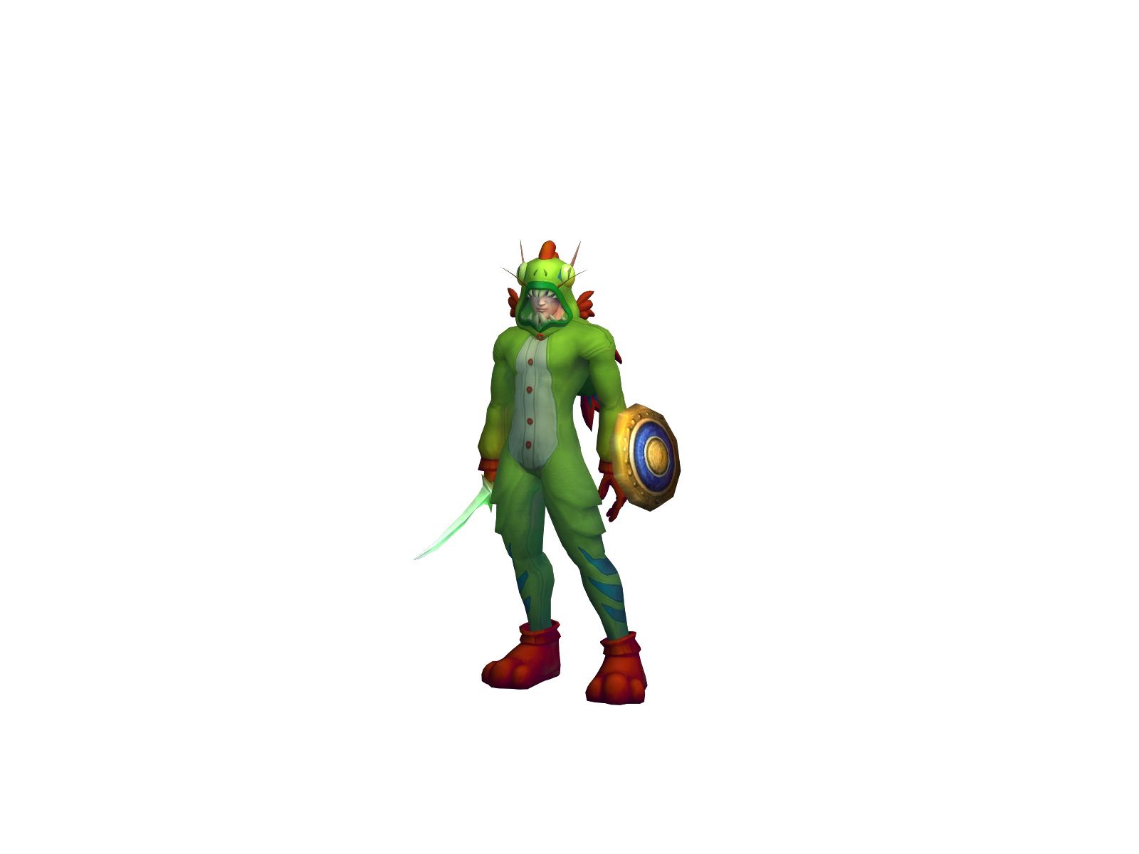 Neliz 3D character render
