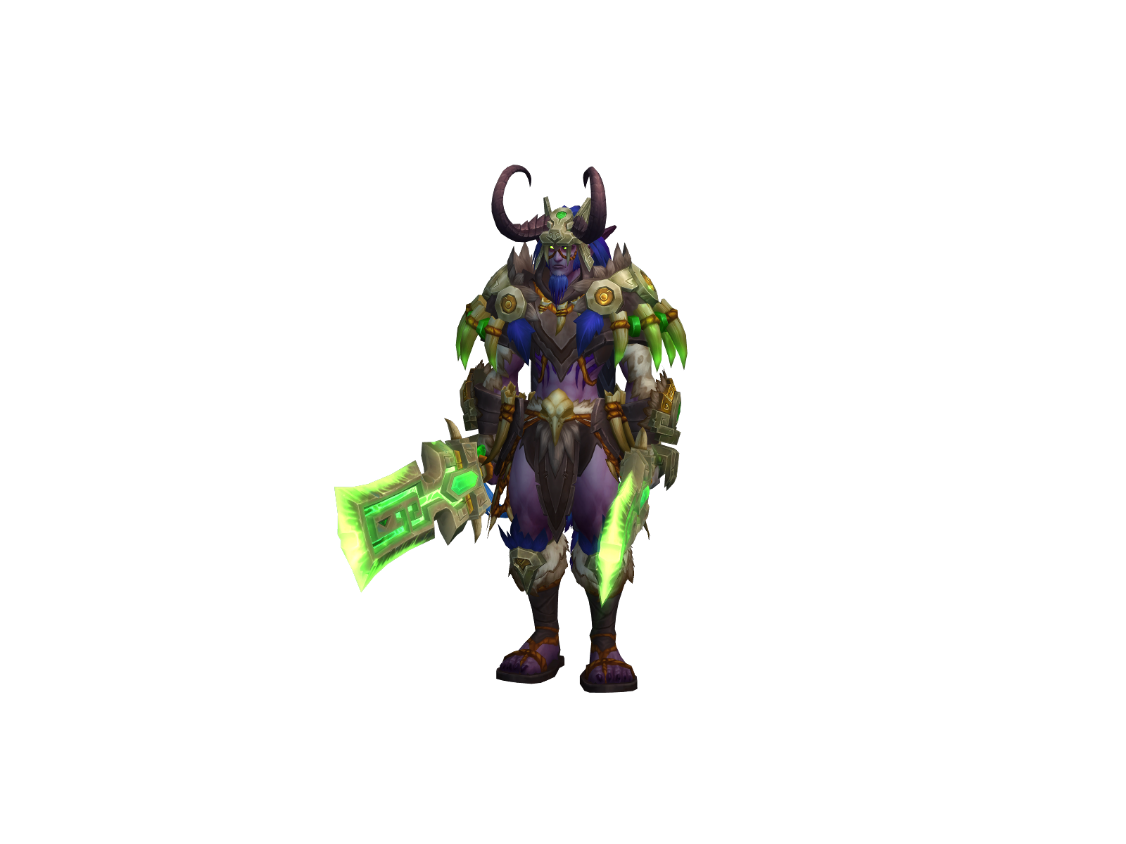 Kfcdischarge 3D character render
