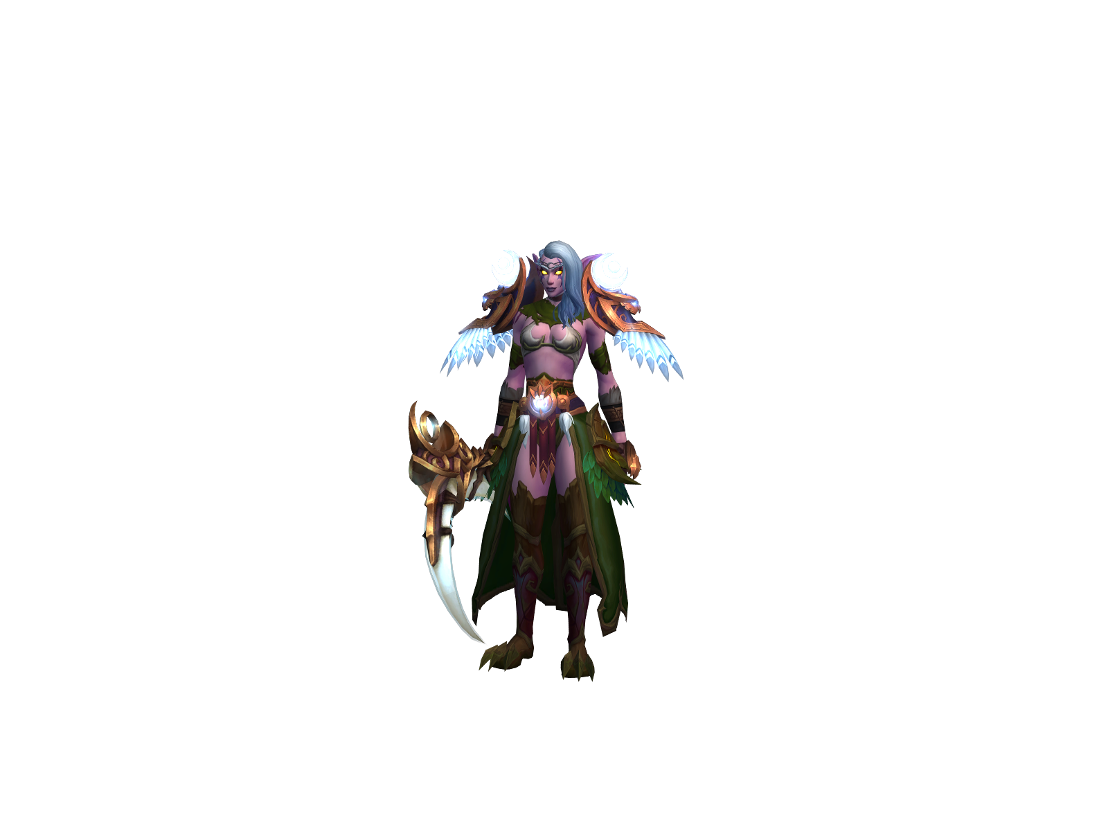 Ziele 3D character render