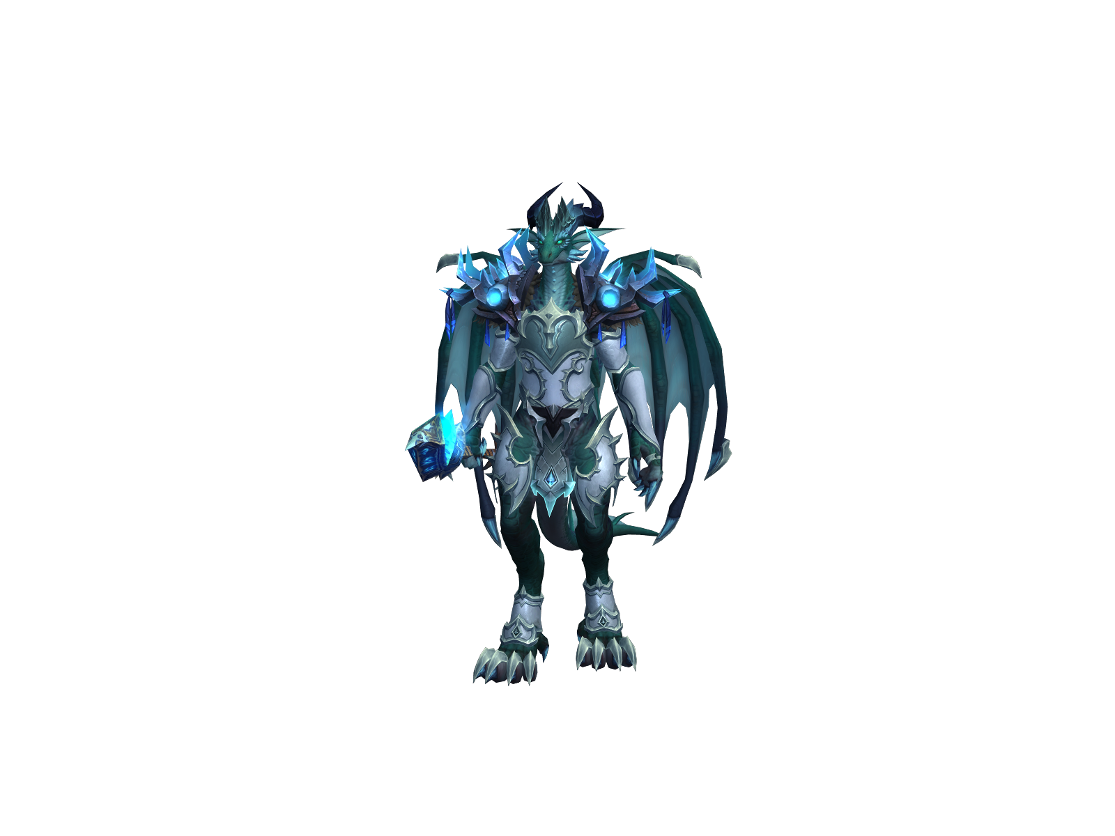 Dreadtalon 3D character render