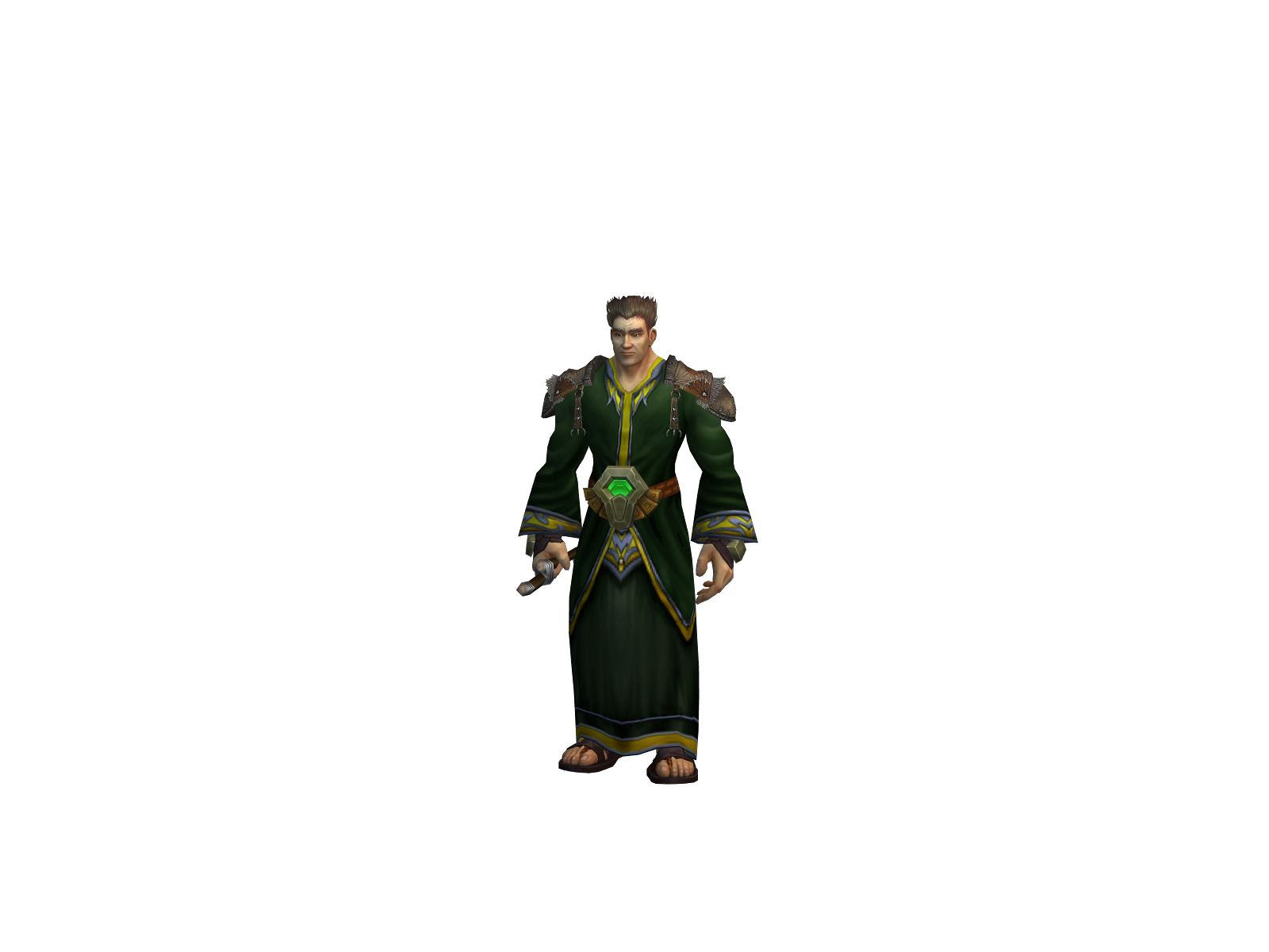 Barrique 3D character render