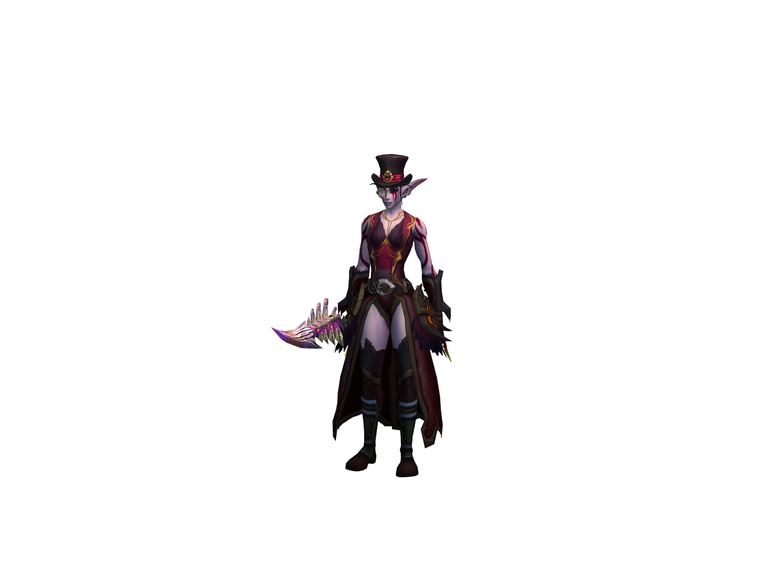 Crispywings 3D character render