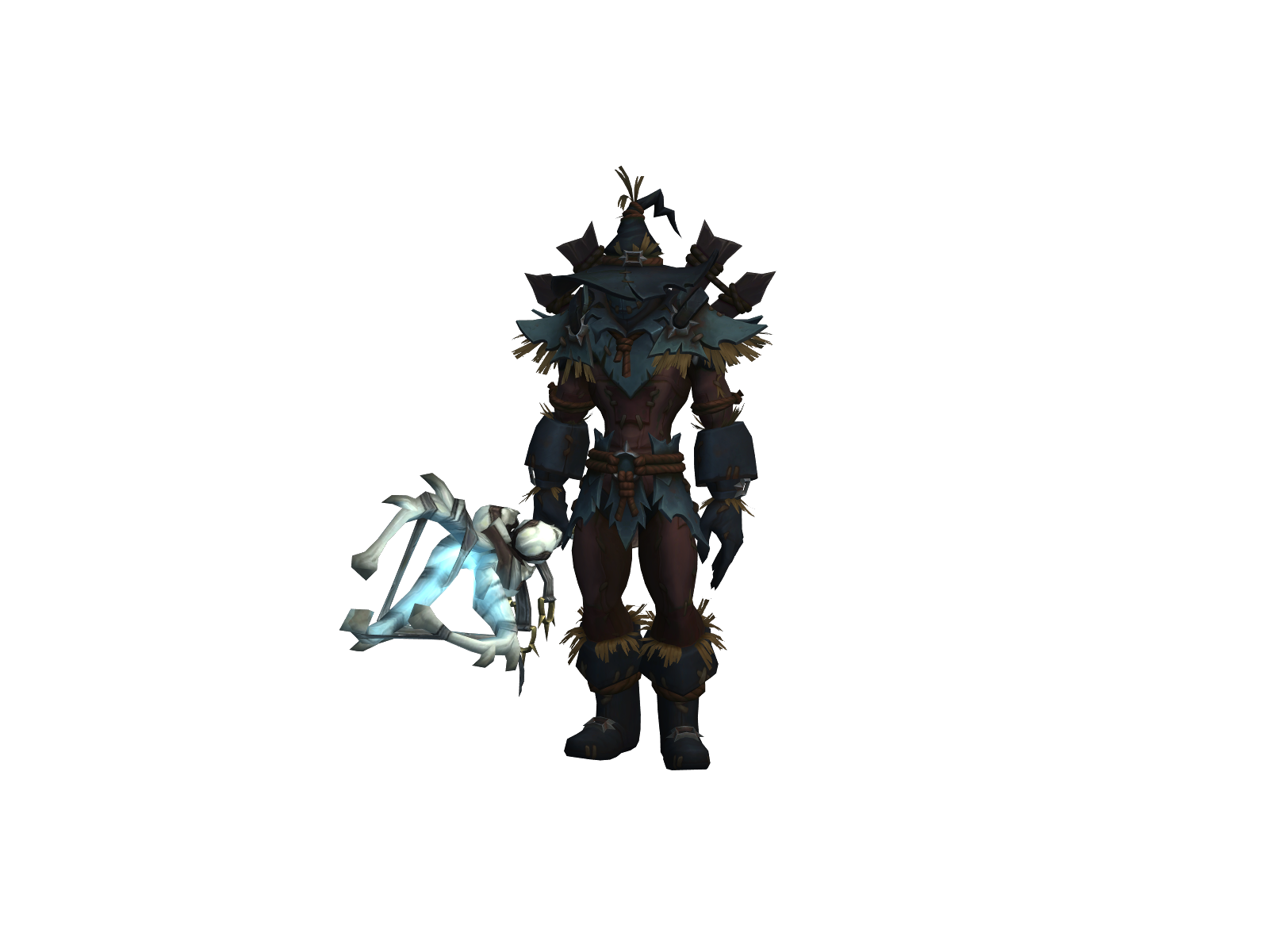 Offline 3D character render