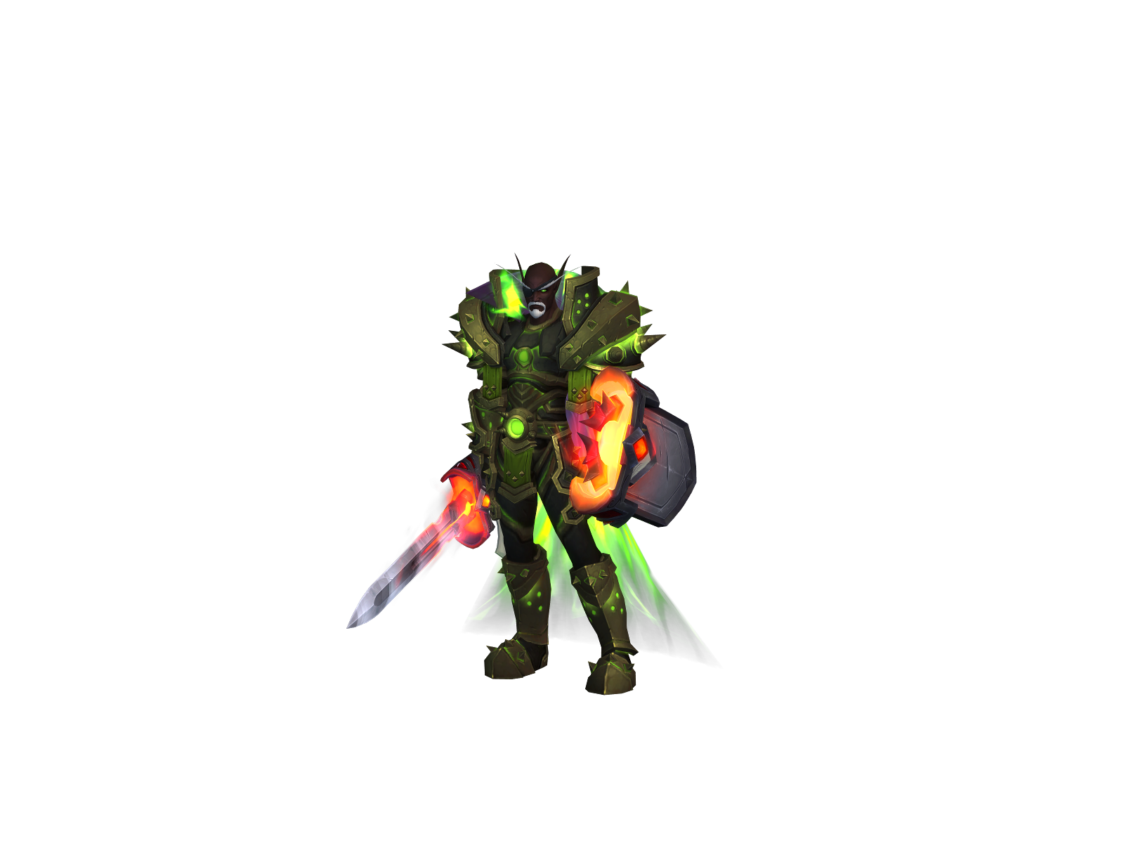 Baldimir 3D character render
