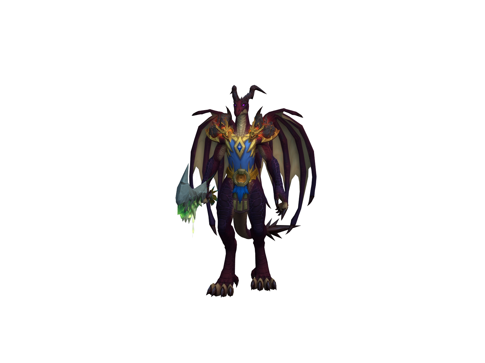 Flueskufler 3D character render