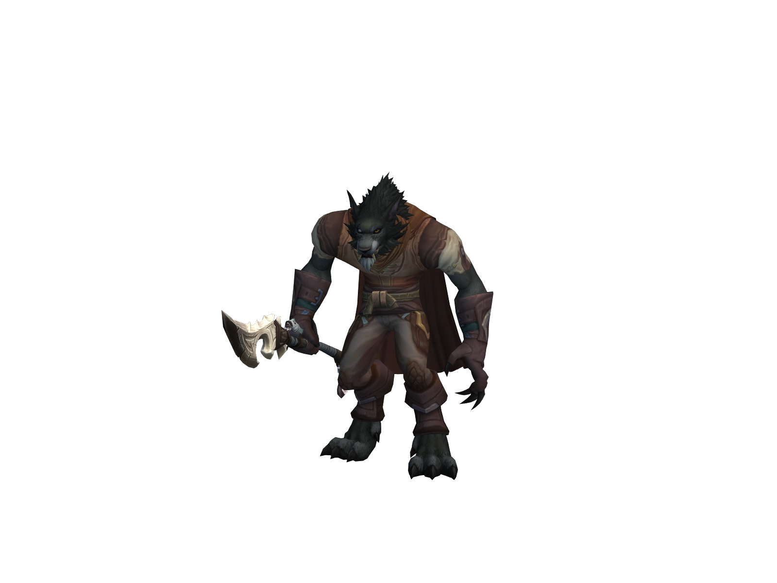 Kernax 3D character render