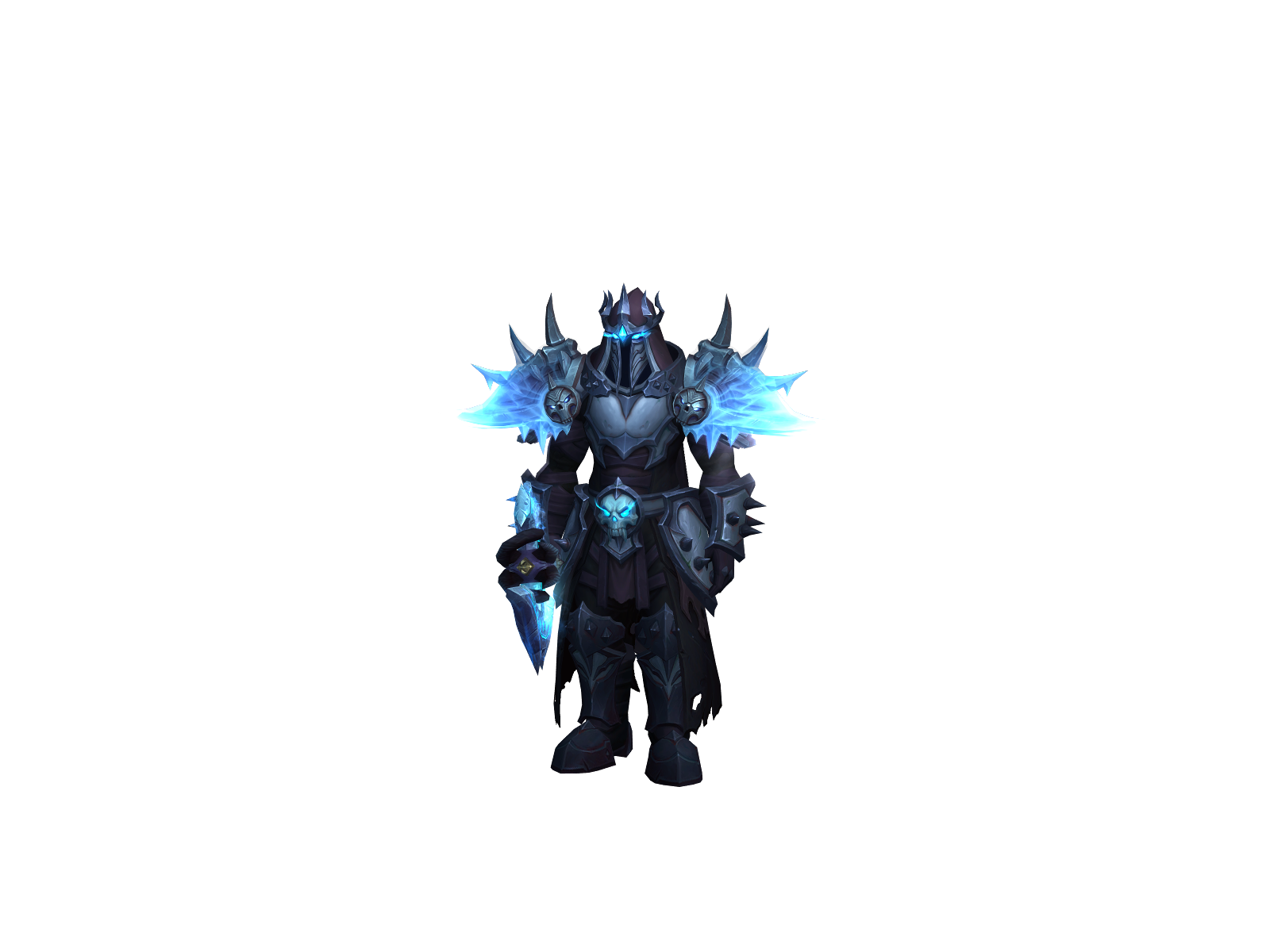 Densortedød 3D character render
