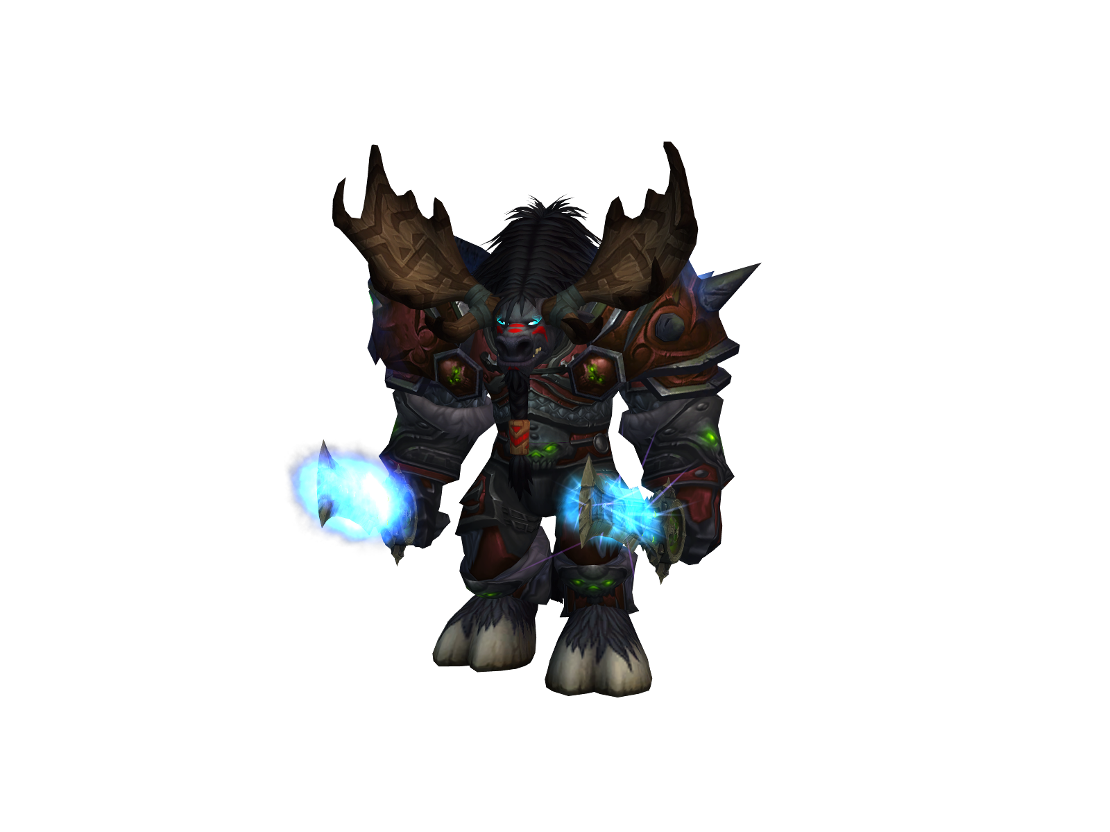 Gorjax 3D character render