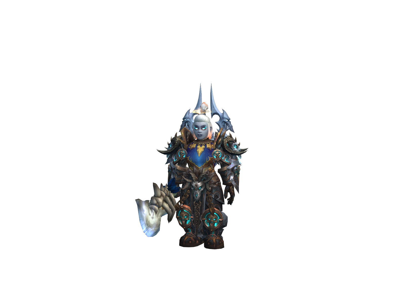 Helloimk 3D character render