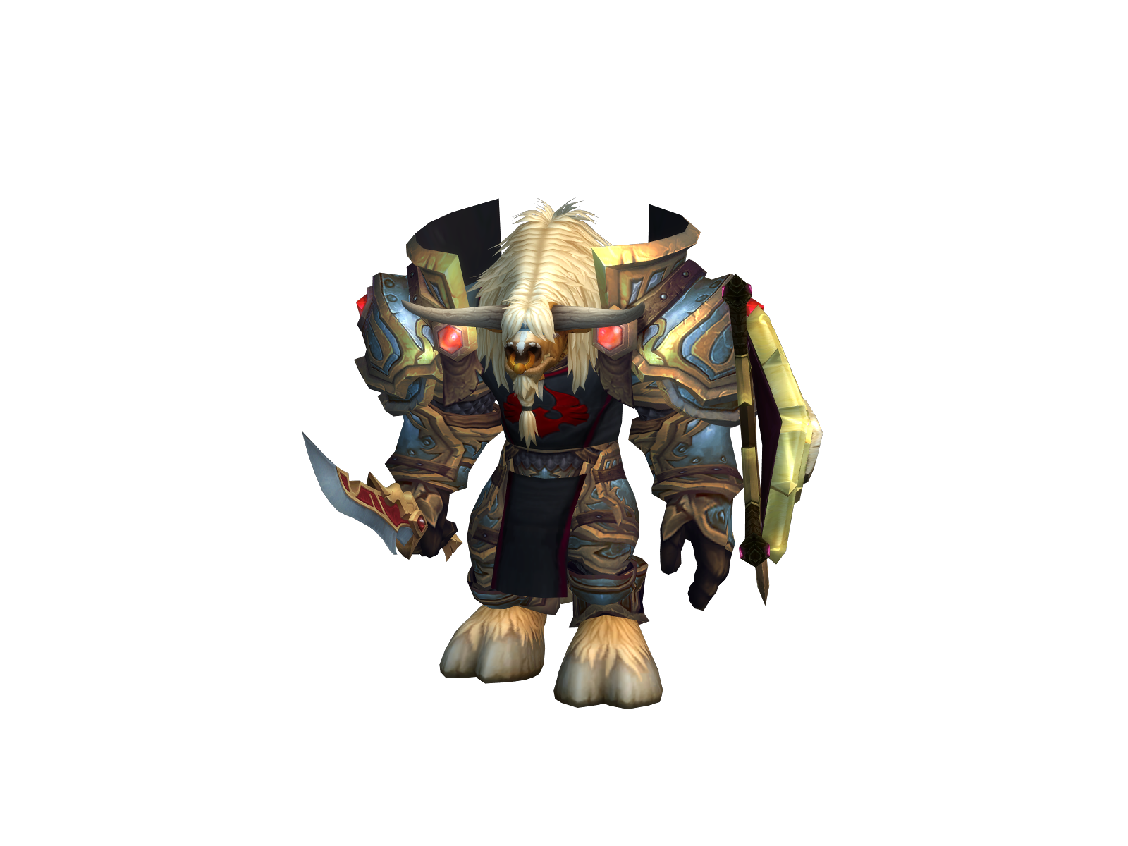 Mujax 3D character render